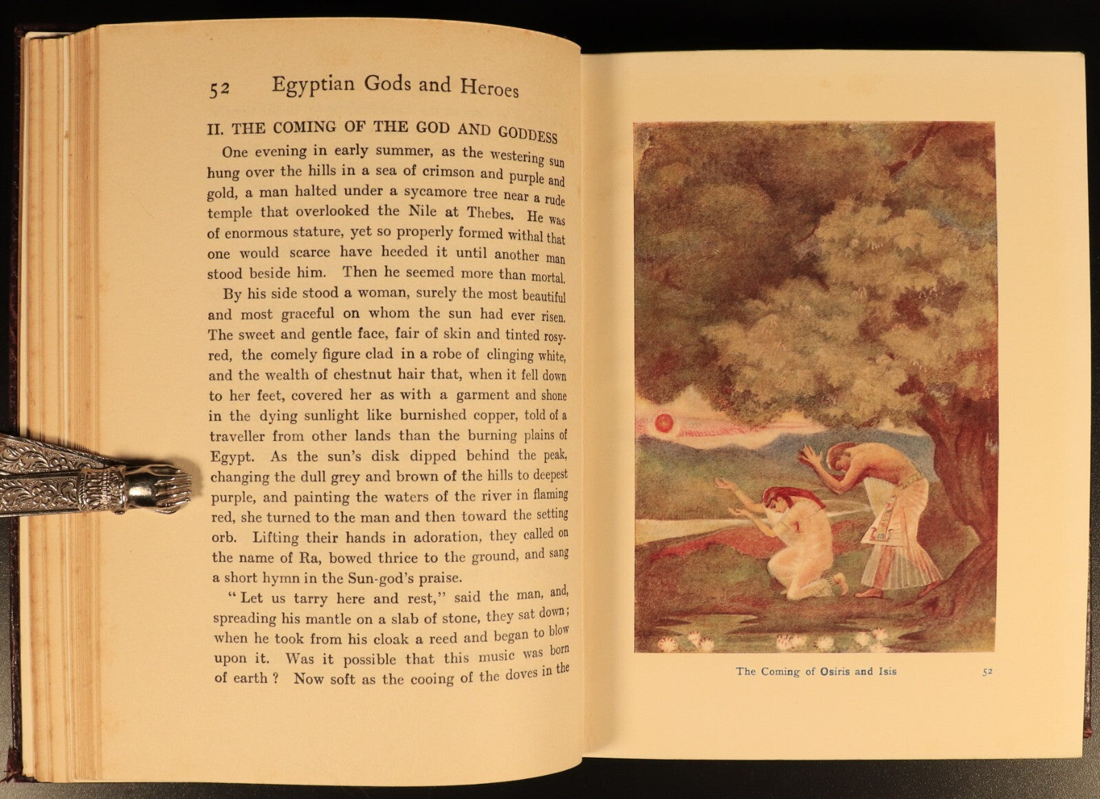 Legends Of Ancient Egypt by F.H. Brooksbank 1923 Antique Book Art by Evelyn Paul