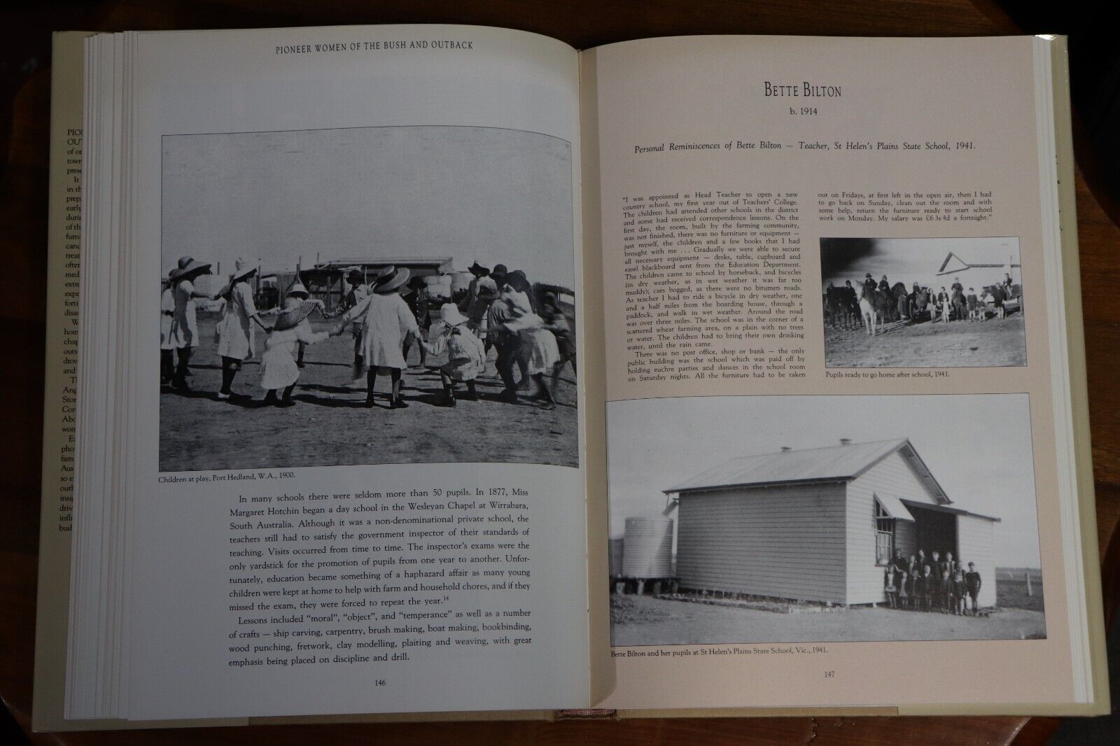 1990 Pioneer Women Of The Bush & Outback 1st Ed. Australian History Book