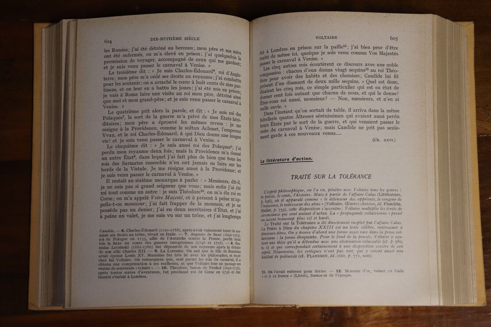 1959 Morceaux Choisis des Auteurs Français French Literature Poetry Book