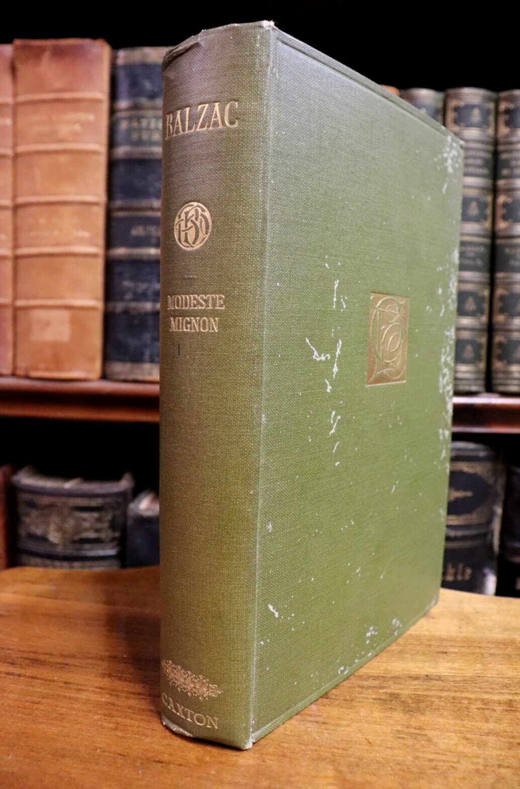 1896 Modeste Mignon by Honoré de Balzac Antique French Fiction Biography Book