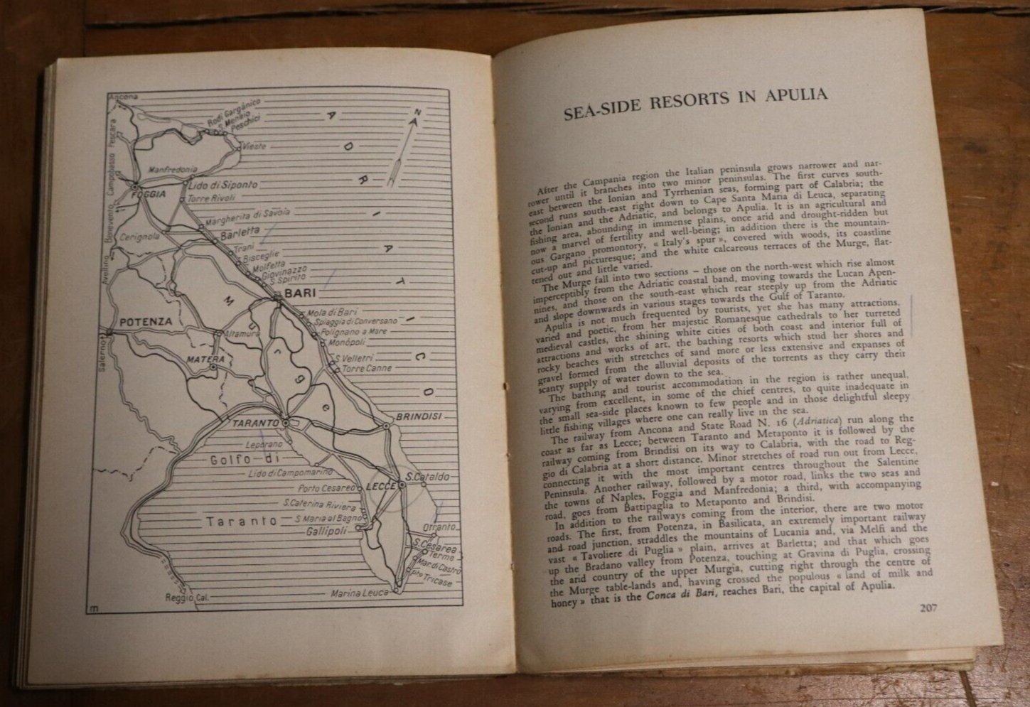 1951 Seaside Resorts In Italy - Vintage Italian Travel & Tourist Guide Book