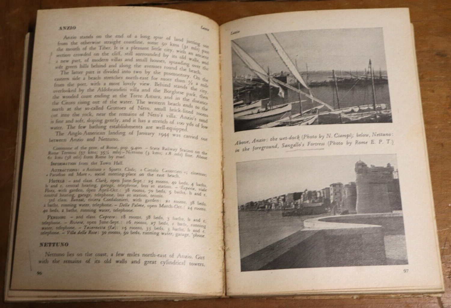 1951 Seaside Resorts In Italy - Vintage Italian Travel & Tourist Guide Book