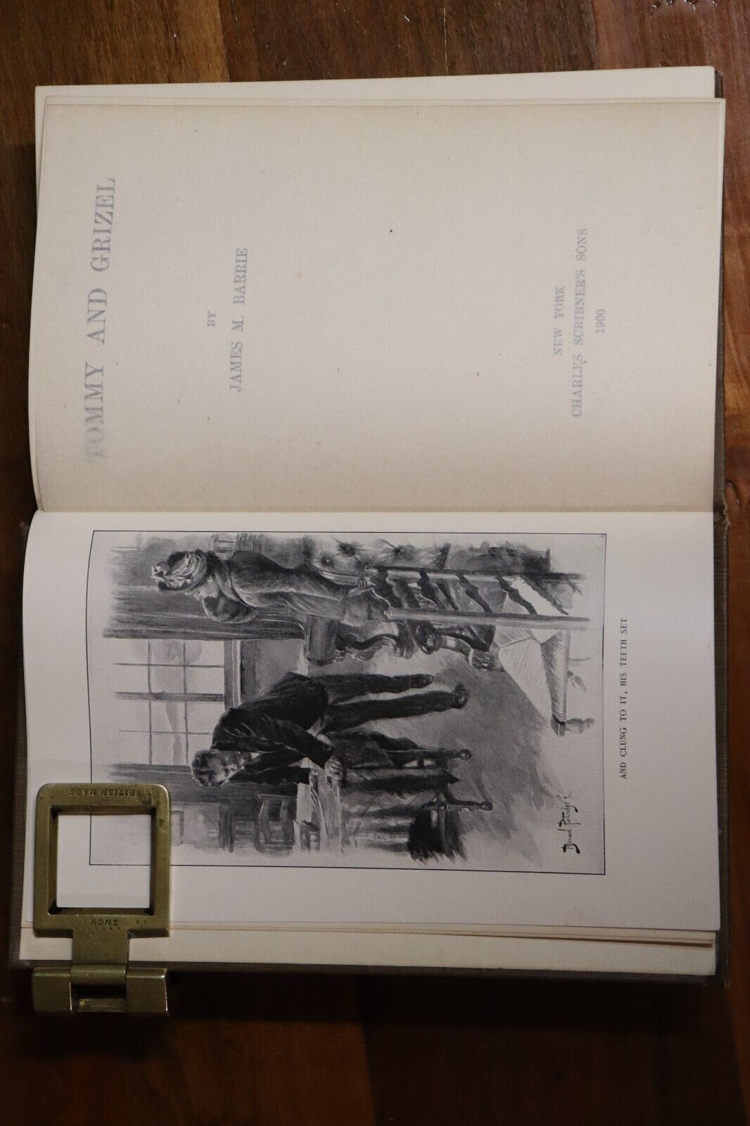1900 Tommy and Grizel by James Barrie Antique Scottish Literature Fiction Book