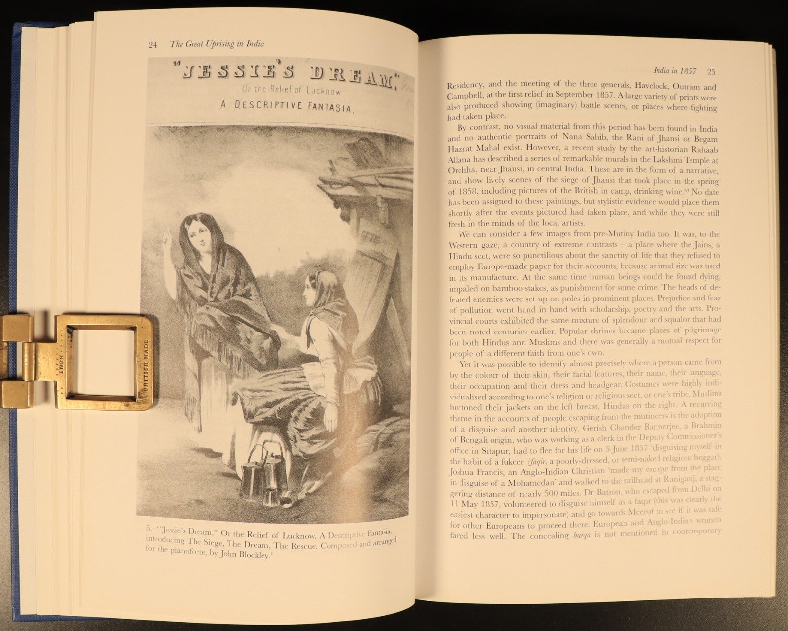 The Great Uprising In India 1857-58 SIGNED Military History Book 1st Edition