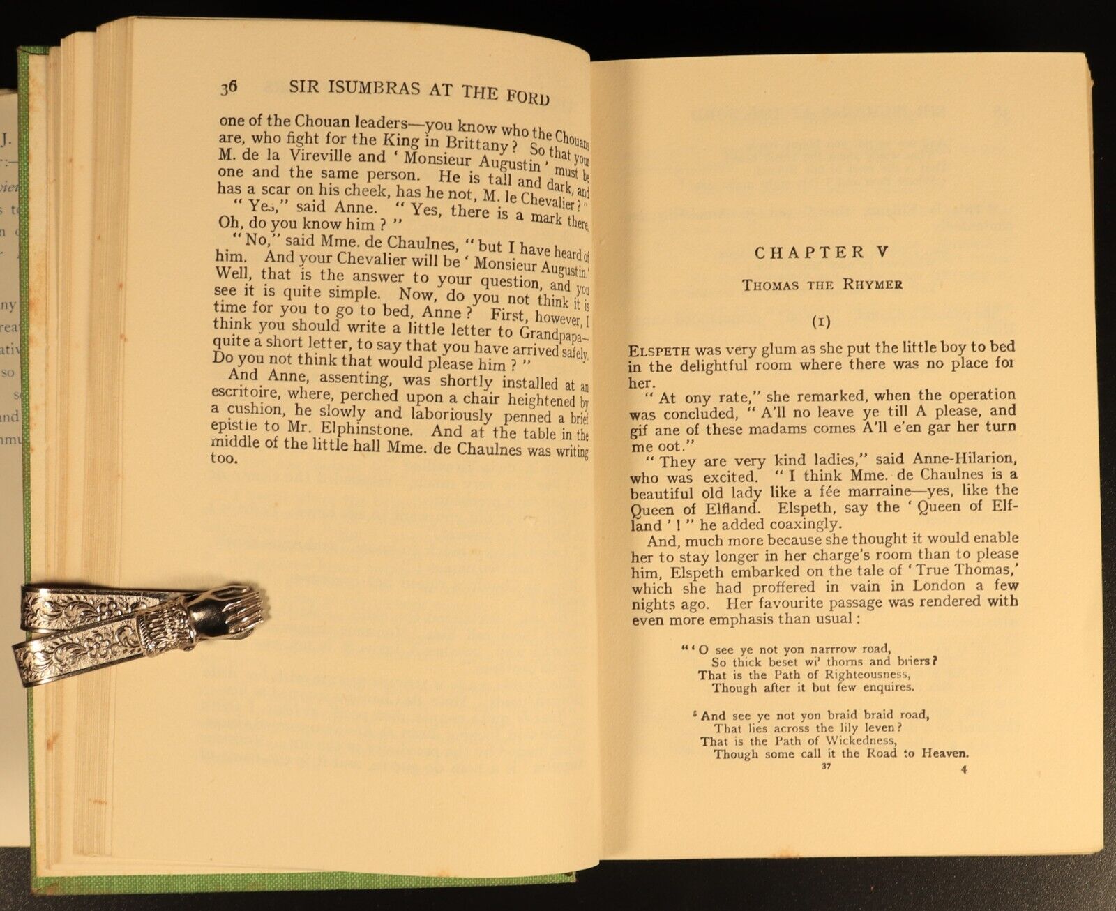 Sir Isumbras At The Ford by D.K. Broster 1930 Antique British Fiction Book