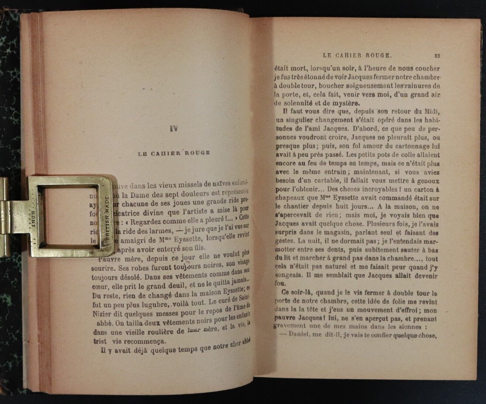 1923 Le Petit Chose by Alphonse Daudet Antiquarian French Fiction Book