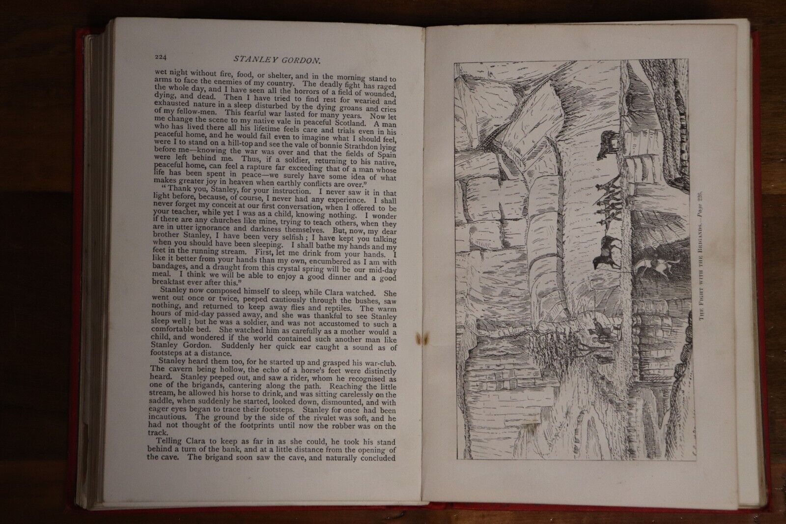 1889 Stanley Gordon: Peninsula War & Waterloo Antique Military Fiction Book
