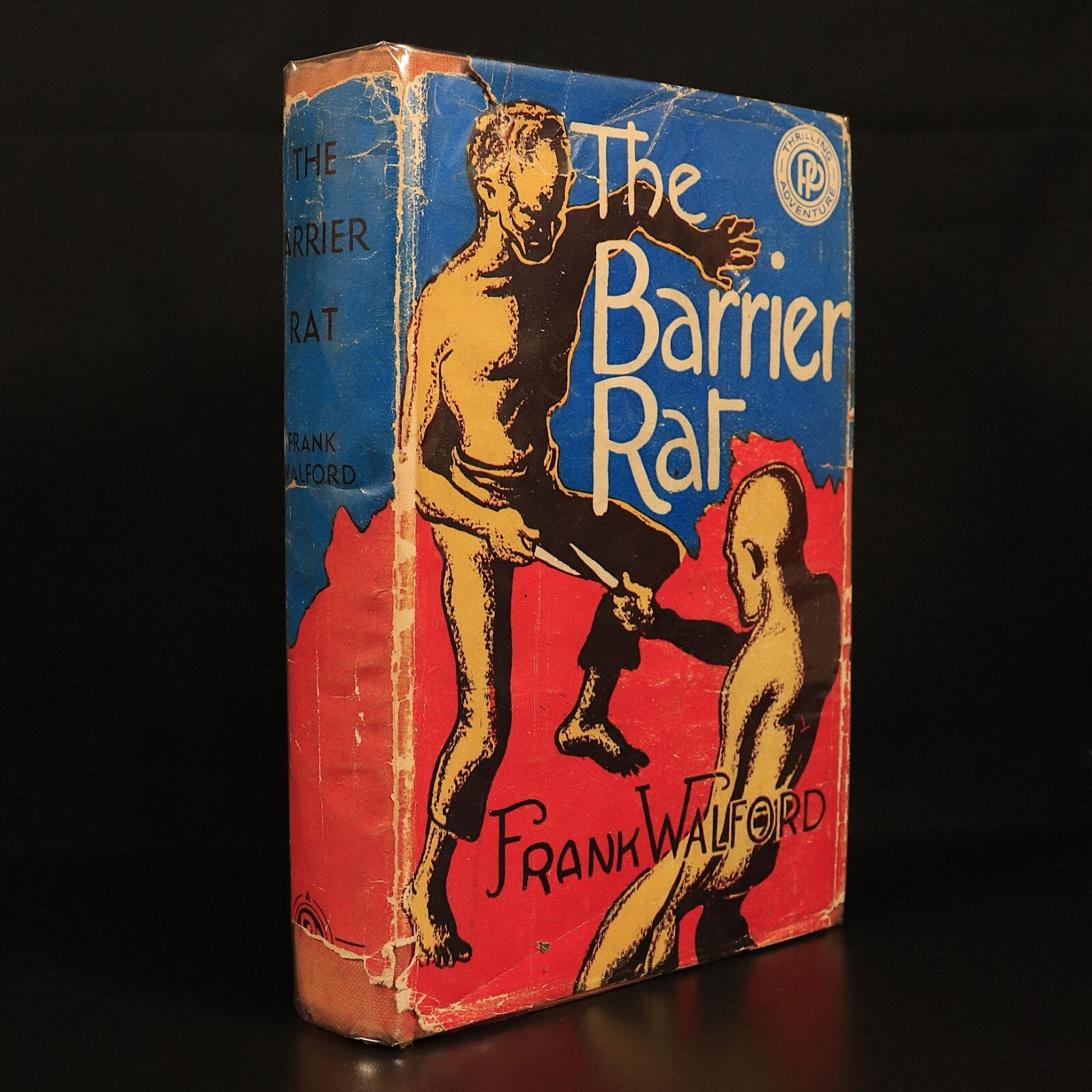 1943 The Barrier Rat by Frank Walford Vintage Australian Fiction Book w/DJ