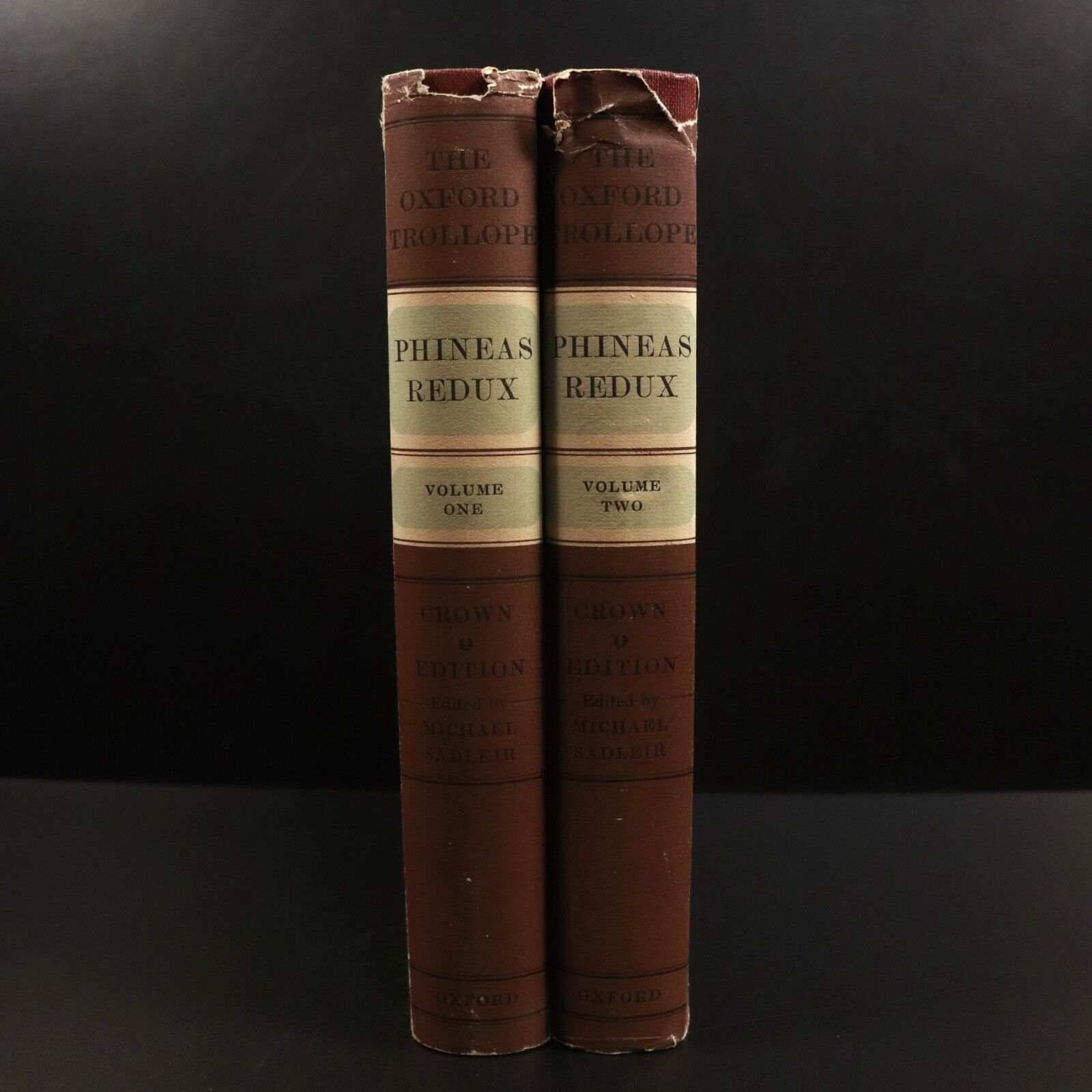 1951 2vol Phineas Redux by Anthony Trollope British Fiction Novel Book Set