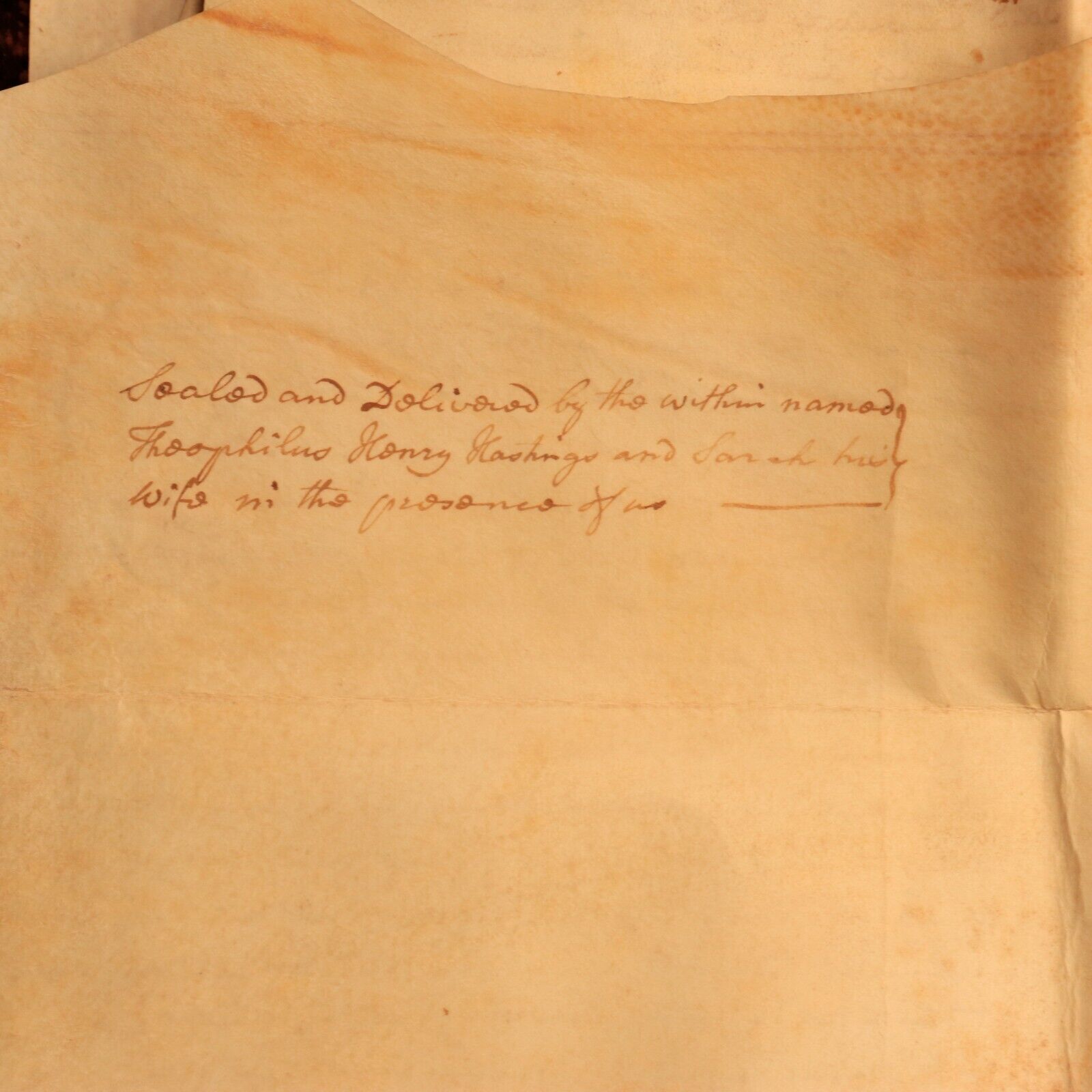 1767 Indenture Conveyance English Legal Document Manuscript Vellum Lease