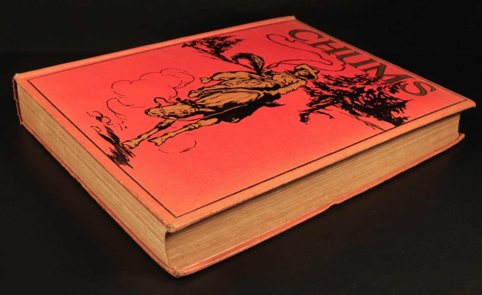 Chums 1919 Illustrated Paper For Boys Antique Illustrated British Childrens Book - 0