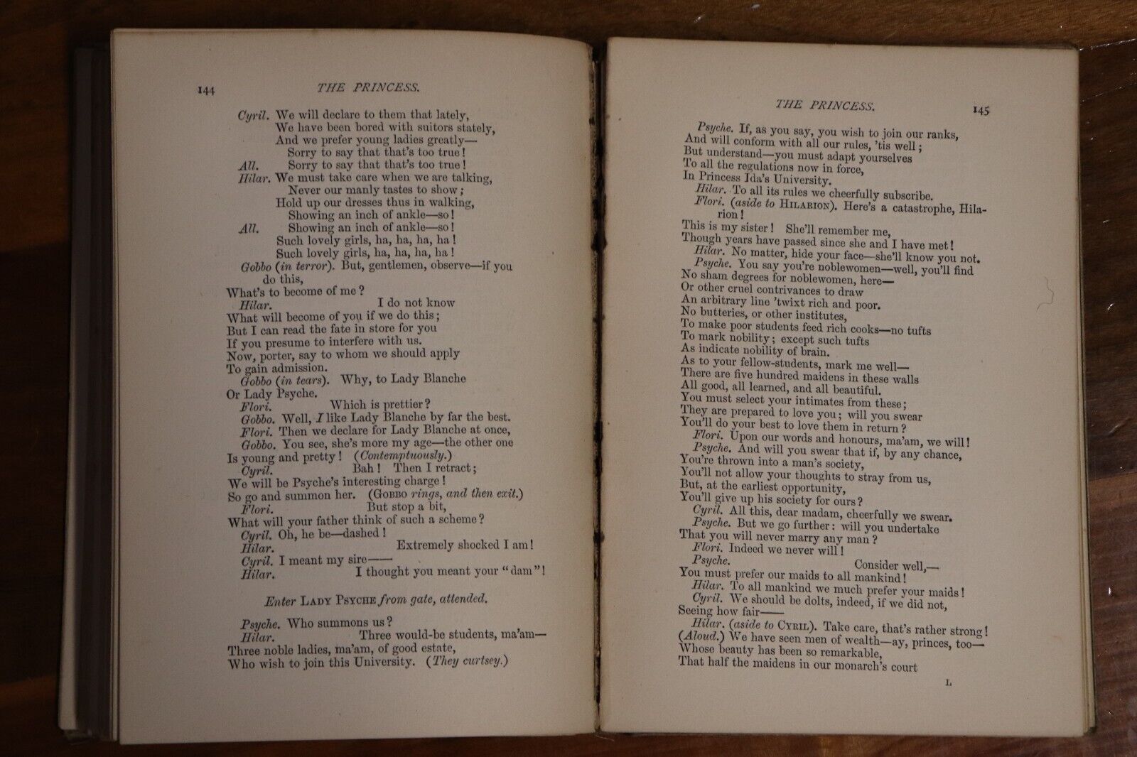 1881 W. S. Gilbert's Original Plays: First Series Antique Literature Book