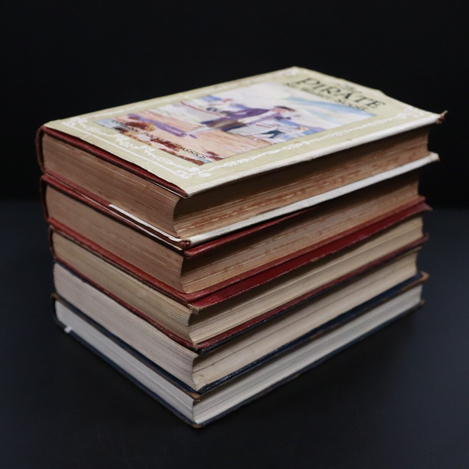 c1910 5vol Works of Sir Walter Scott Antique Literature Books Collins Clear Type - 0