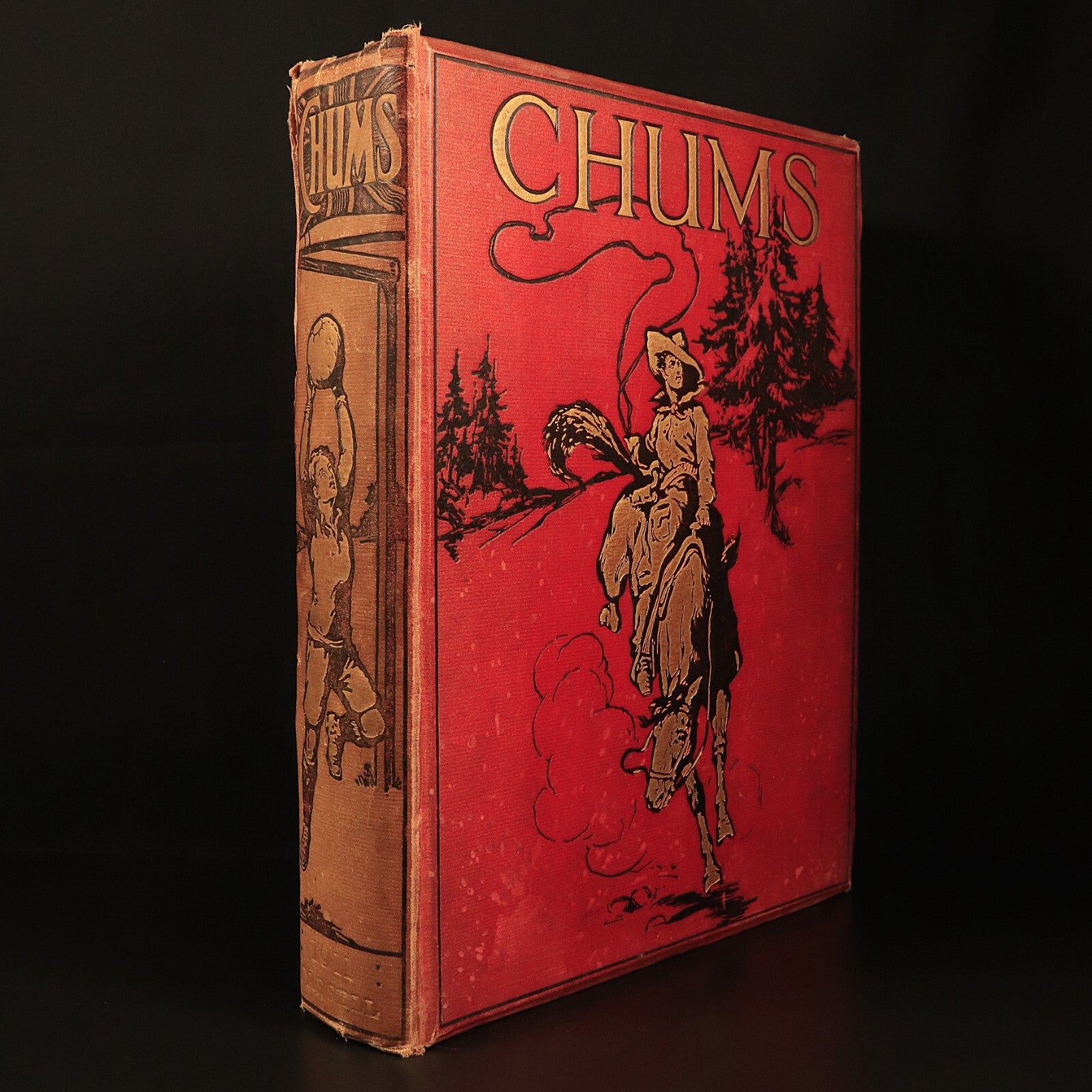 Chums 1911 Illustrated Paper For Boys Antique Illustrated British Childrens Book