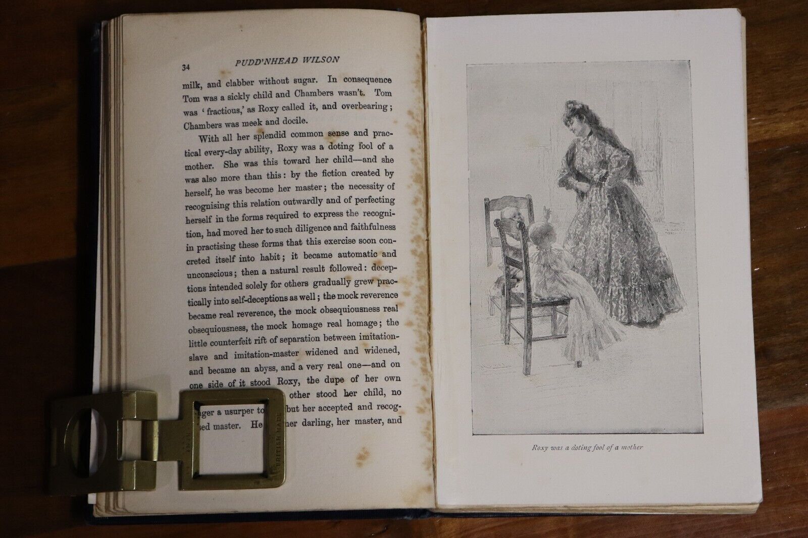 1908 Pudd'nhead Wilson A Tale by Mark Twain Antique American Fiction Book