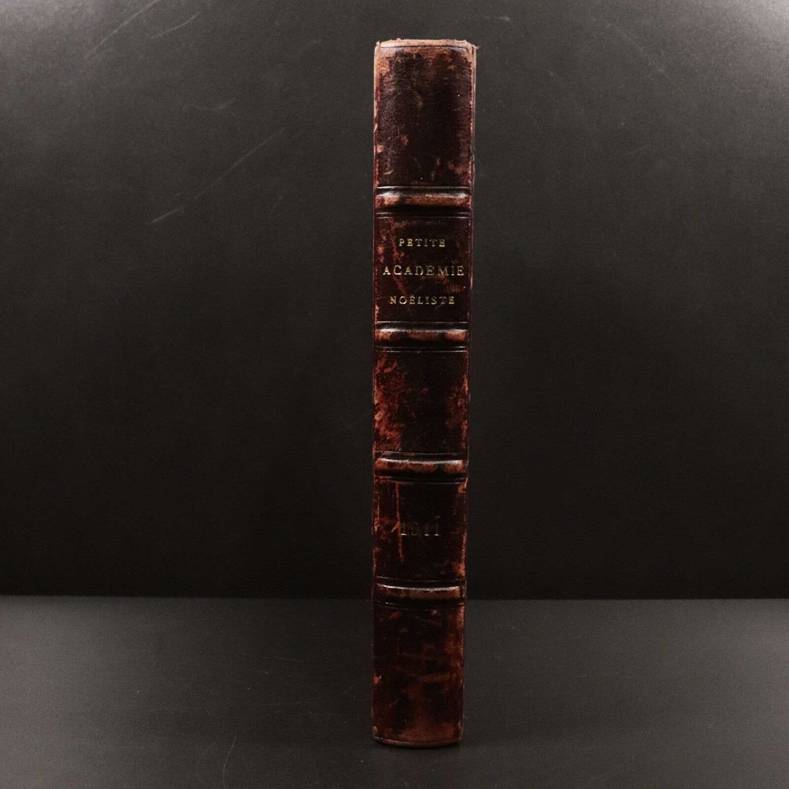 1911 Petite Academie Noeliste Antique French Literature Magazine Book Scarce