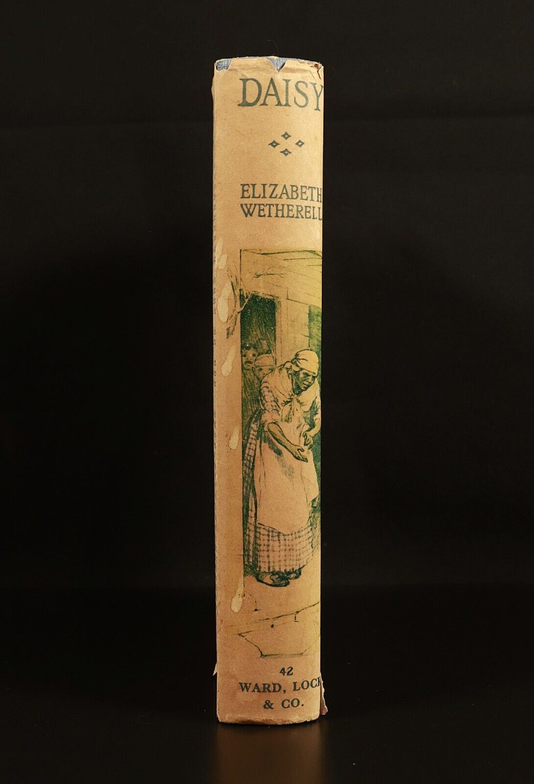 c1923 Daisy by Elizabeth Wetherell American Religious Childrens Book Dustjacket