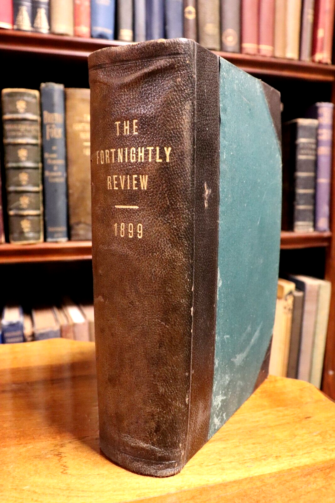 1899 The Fortnightly Review Vol LXV Antique British Societal History Book