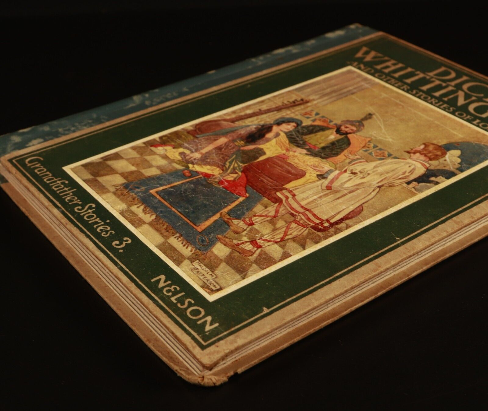 c1920 Dick Whittington Tales Of Old London by F.E Melton Antique Children's Book