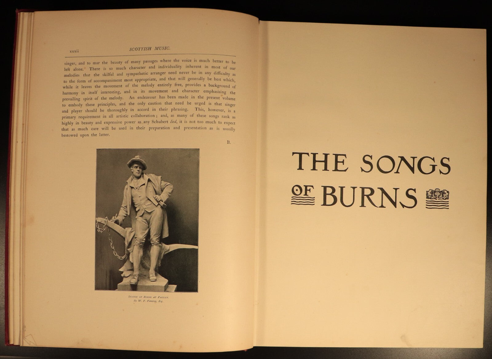 The Songs Of Robert Burns by Lees & Shelley c1896 Antique Poetry History Book