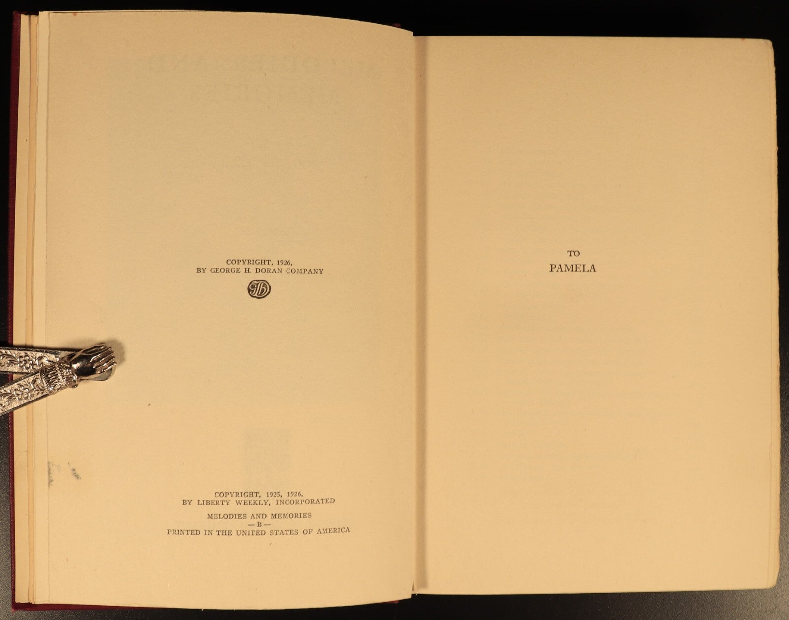 Melodies & Memories by Nellie Melba 1926 Antique Australian Music History Book