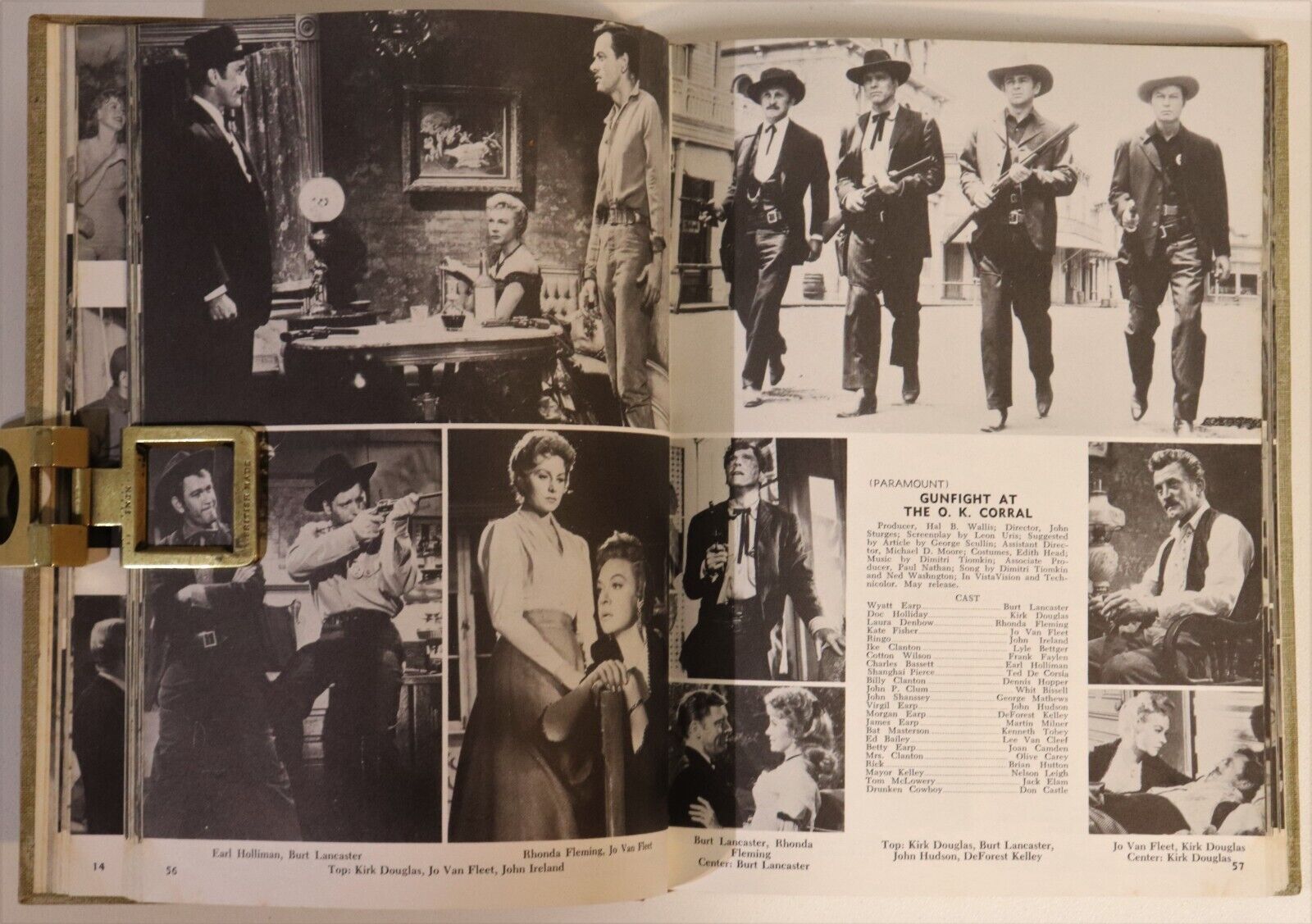 1958 Daniel Blum's Screen World Vintage Film & Cinema History Book