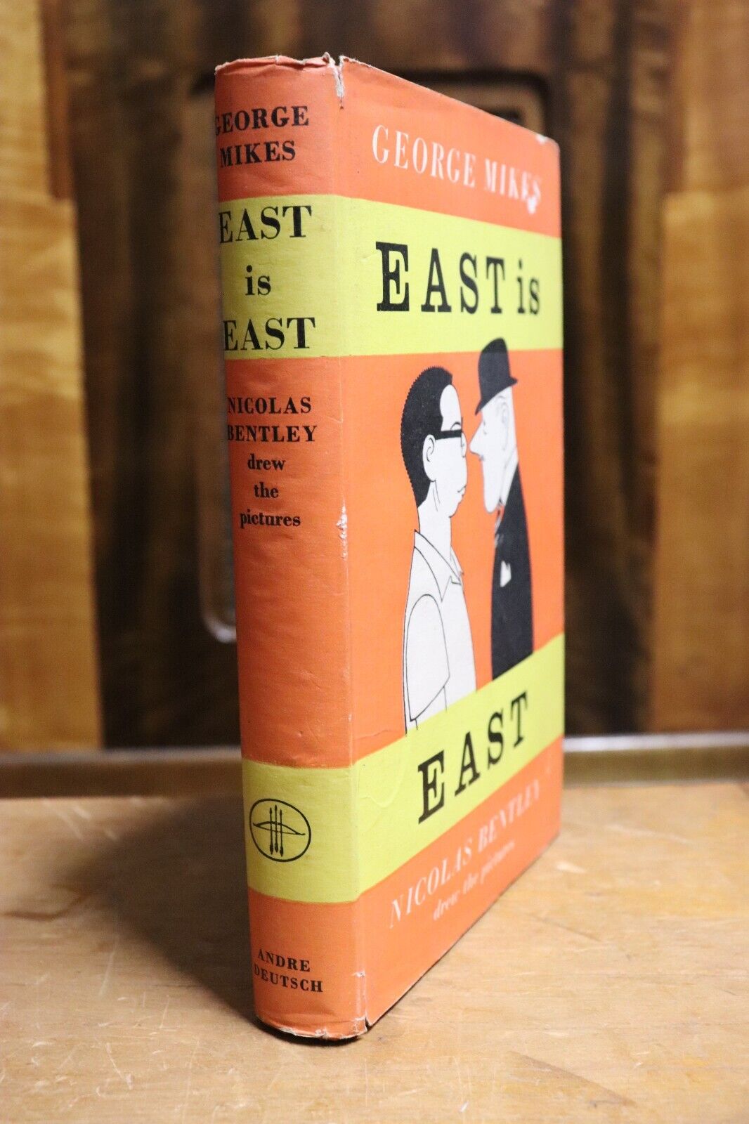 1958 East Is East by George Mikes Western vs Eastern Cultures History Book
