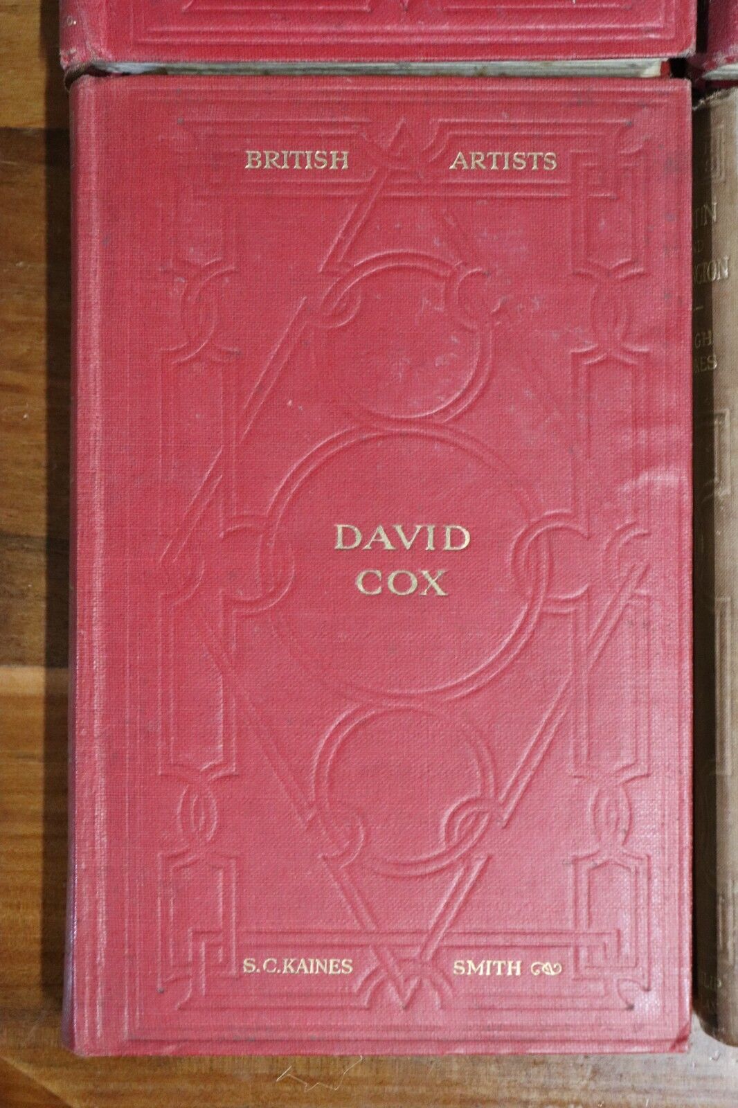 c1922 6vol British Artists by S.C. Kaines Smith Antique British Art Books