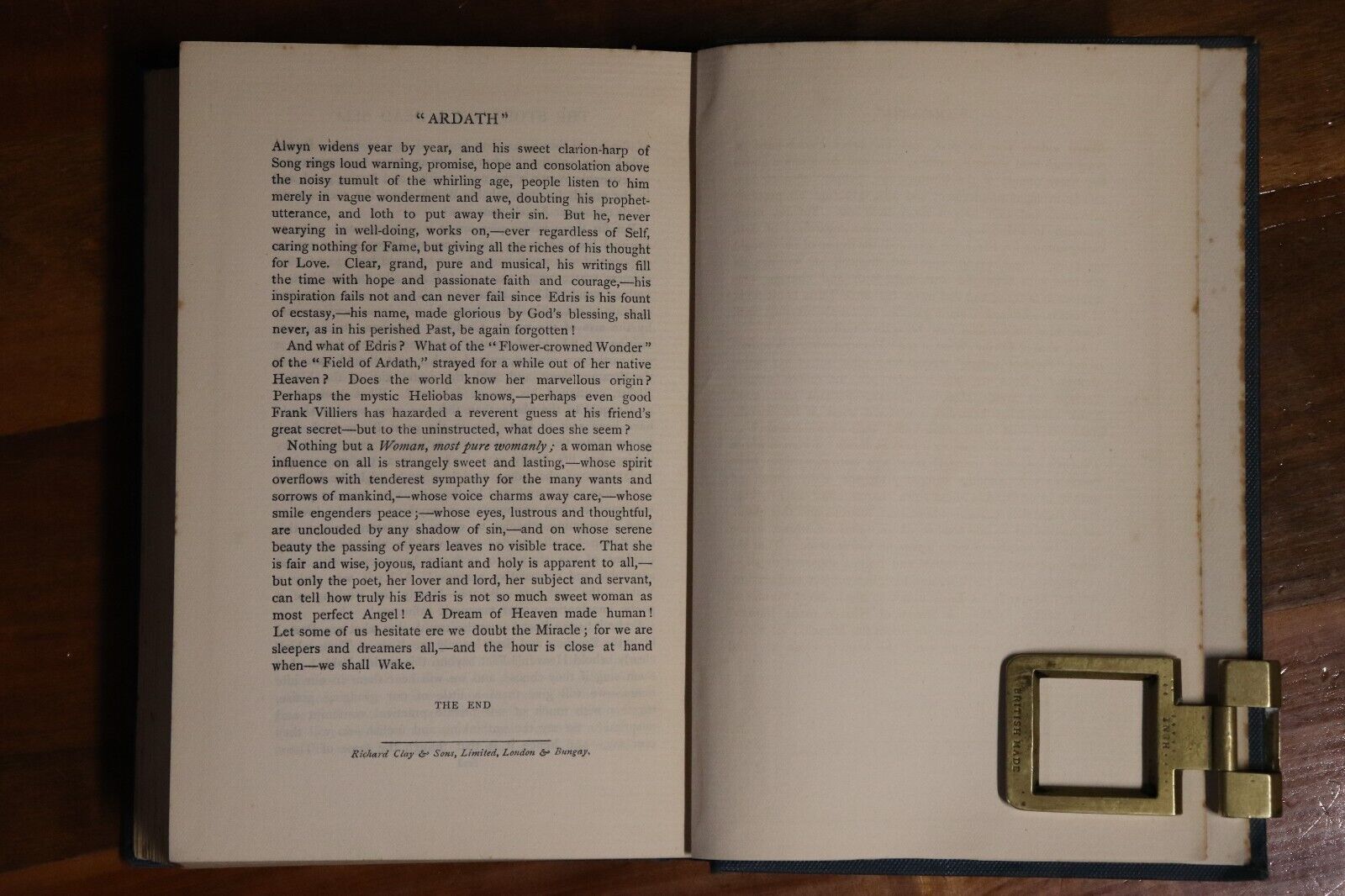 1897 Ardath: The Story Of A Dead Self by M Corelli Antique Literature Book