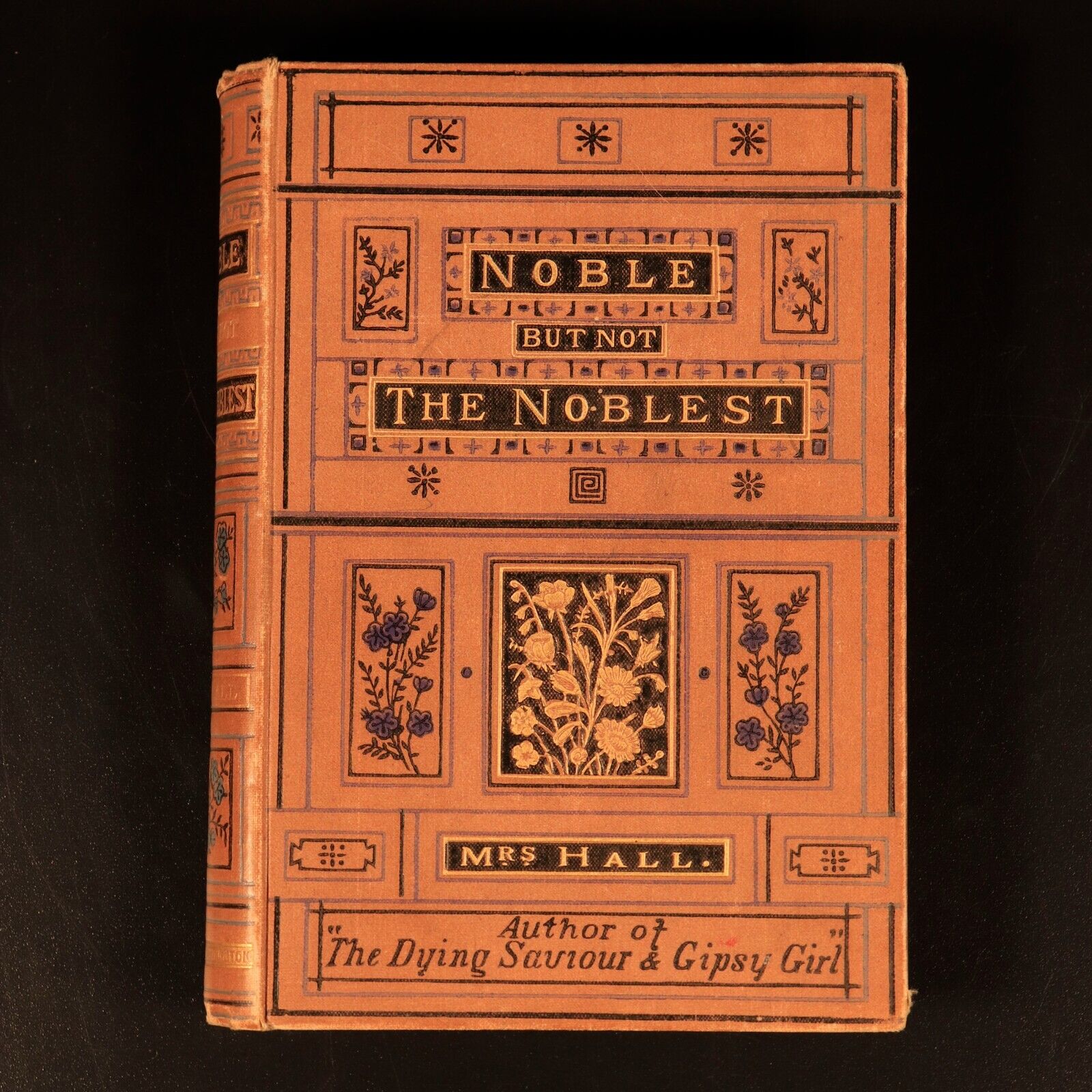 1883 Noble But Not The Noblest by Marie Hall Antique Christian Literature Book