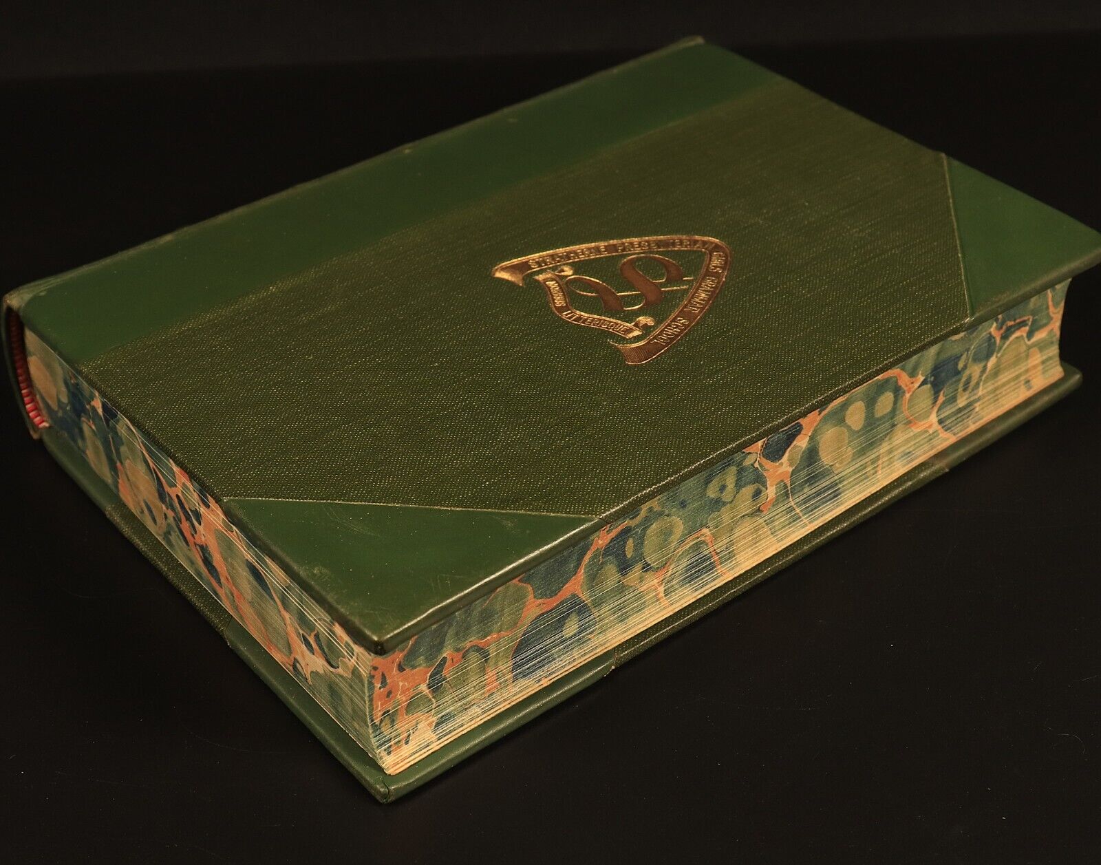 The Works Of Alfred Lord Tennyson 1926 Antique British Poetry Book Prize Binding - 0