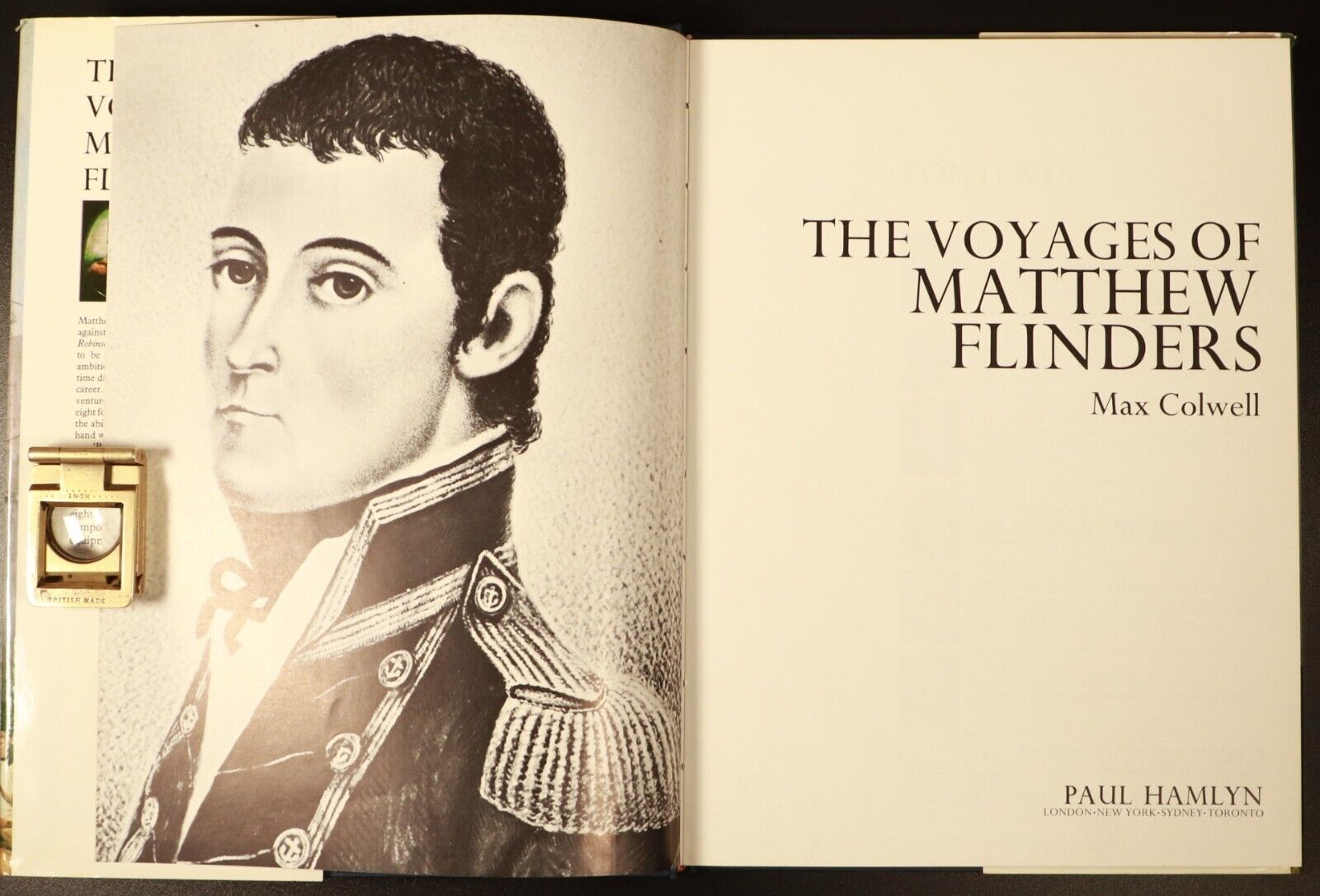 1970 The Voyages Of Matthew Flinders by Max Colwell Vintage Exploration Book