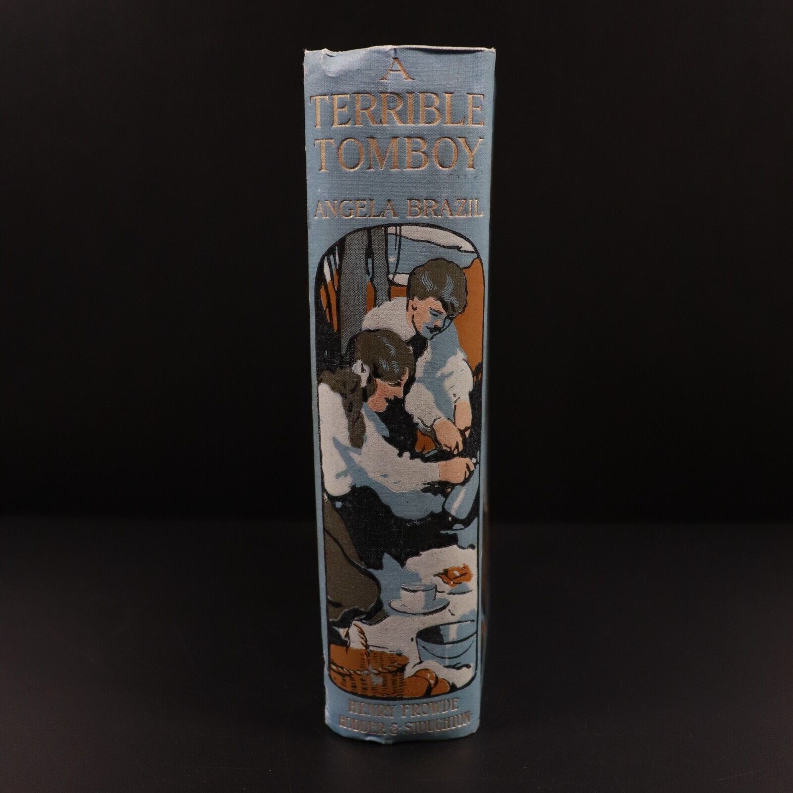 1915 A Terrible Tomboy by Angela Brazil Antique British Fiction Book
