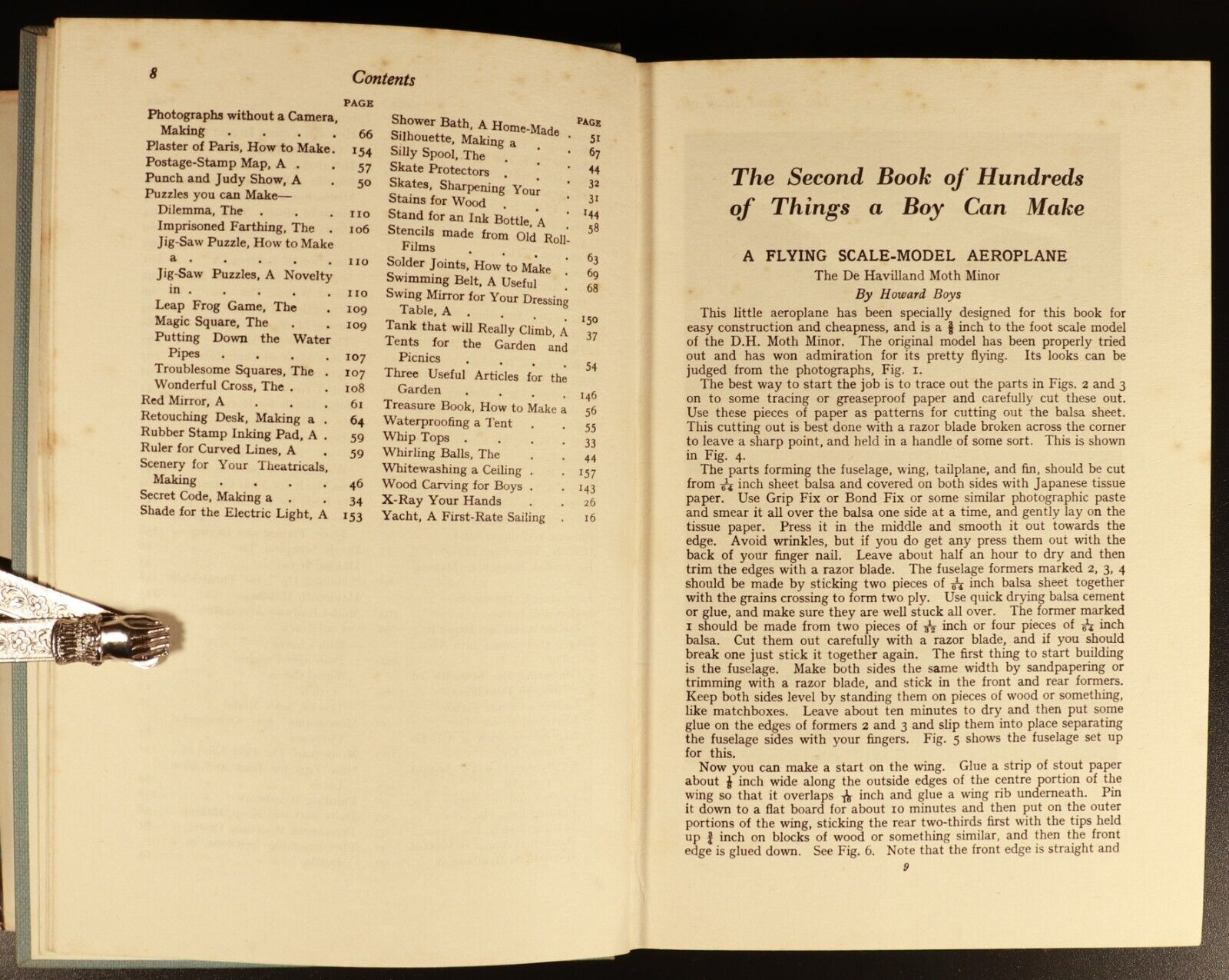c1950 Hundreds Of Things A Boy Can Make British Childrens Hobby Book