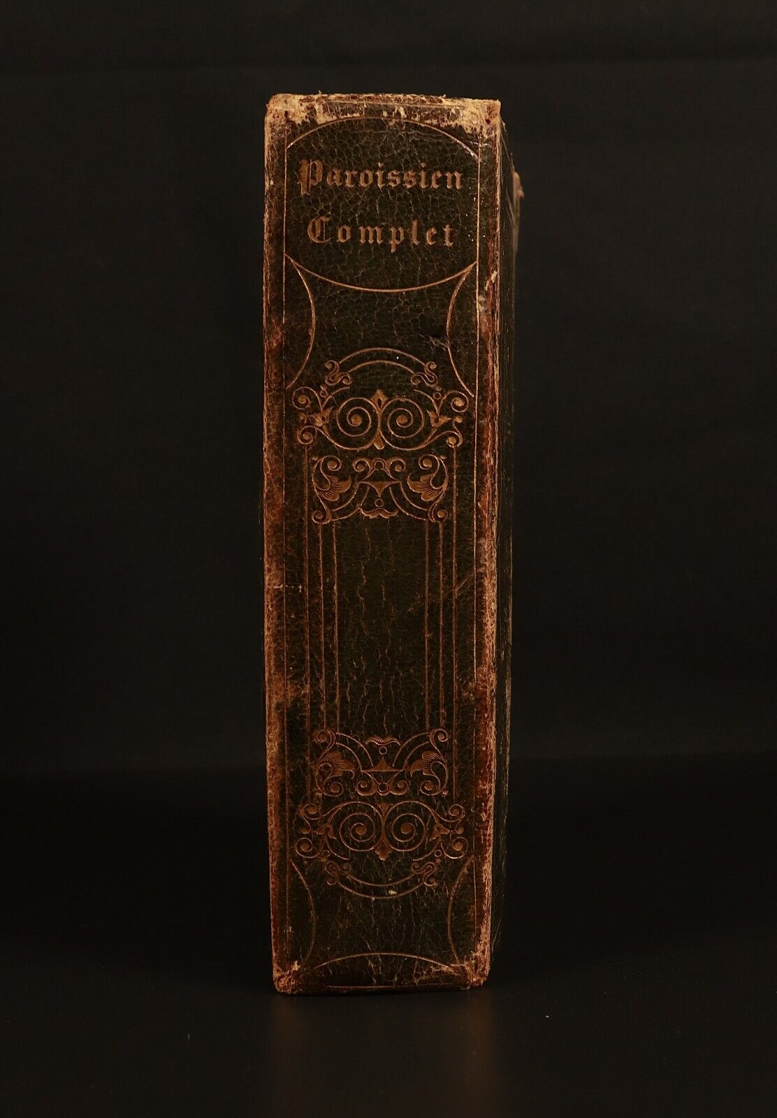 c1828 Le Paroissien Complete Illustrated Antiquarian French Latin Theology Book