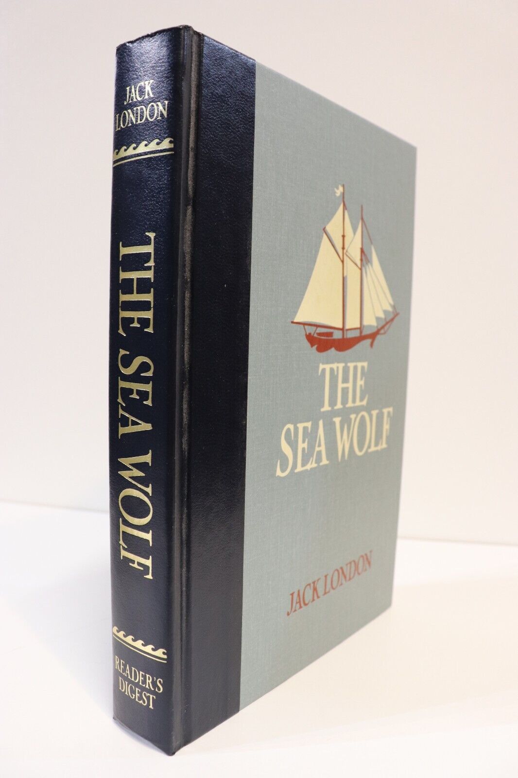 1989 The Sea Wolf by Jack London Classic Literature Book Readers Digest