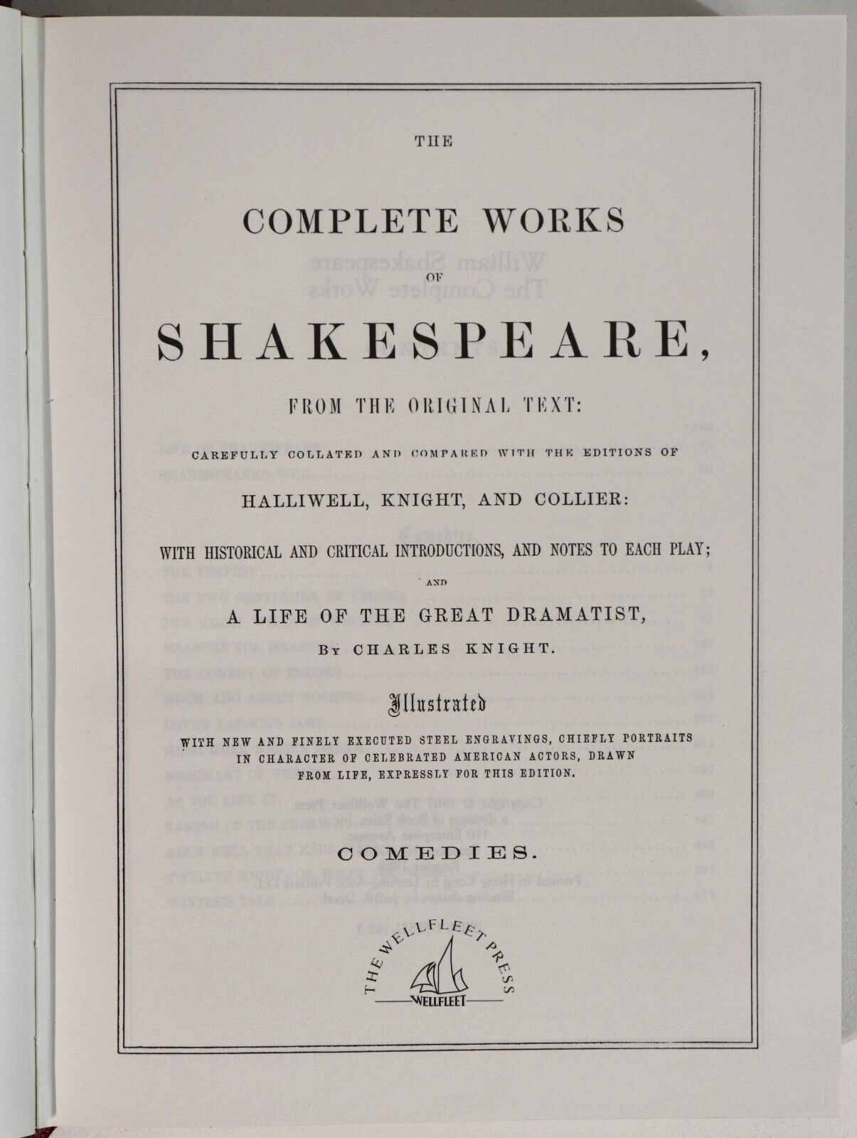 1987 3vol The Complete Works of Shakespeare Classic Literature Book Set