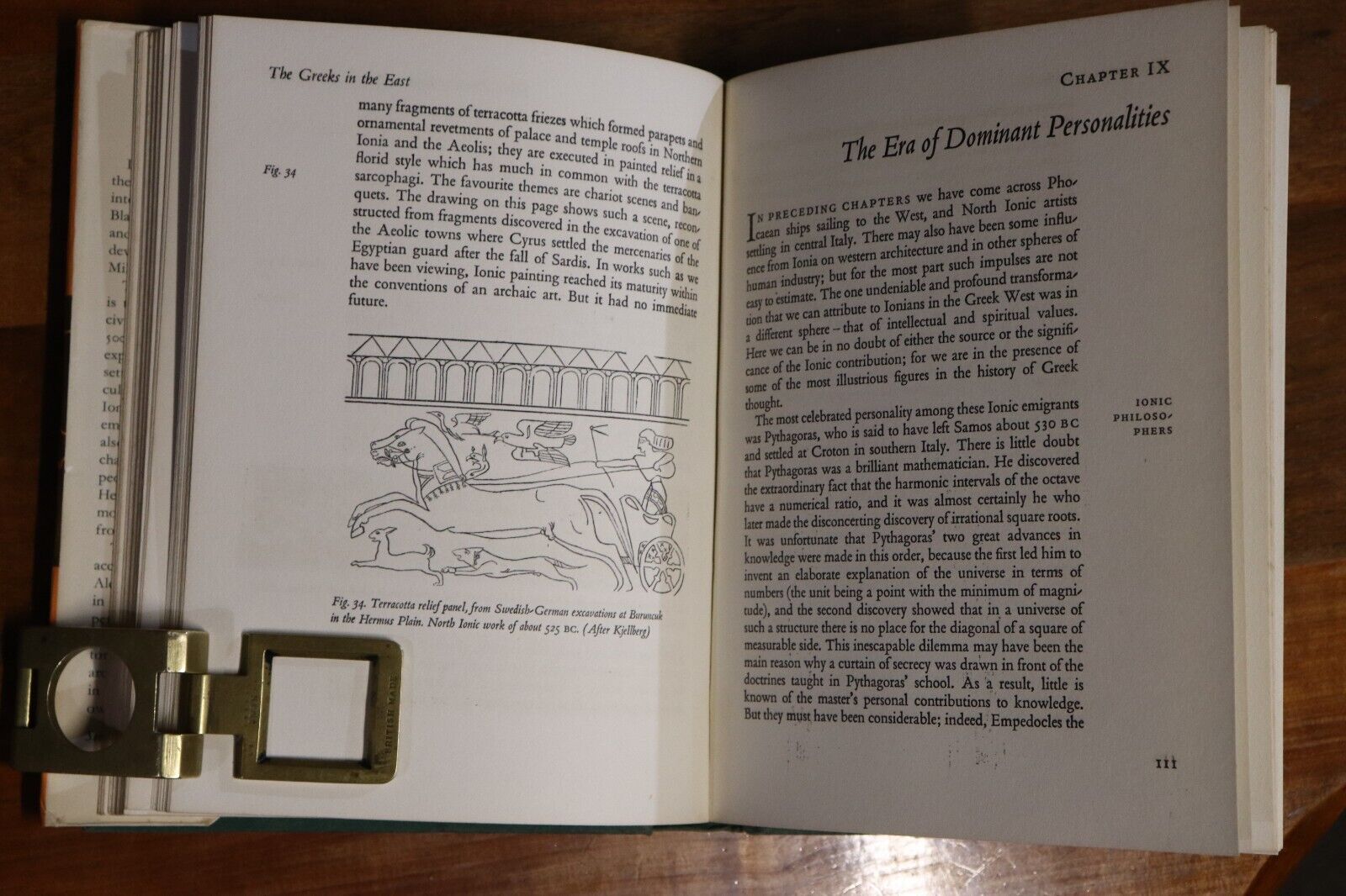 1962 The Greeks In Ionia & The East 1st Edition Vintage History Book Greece