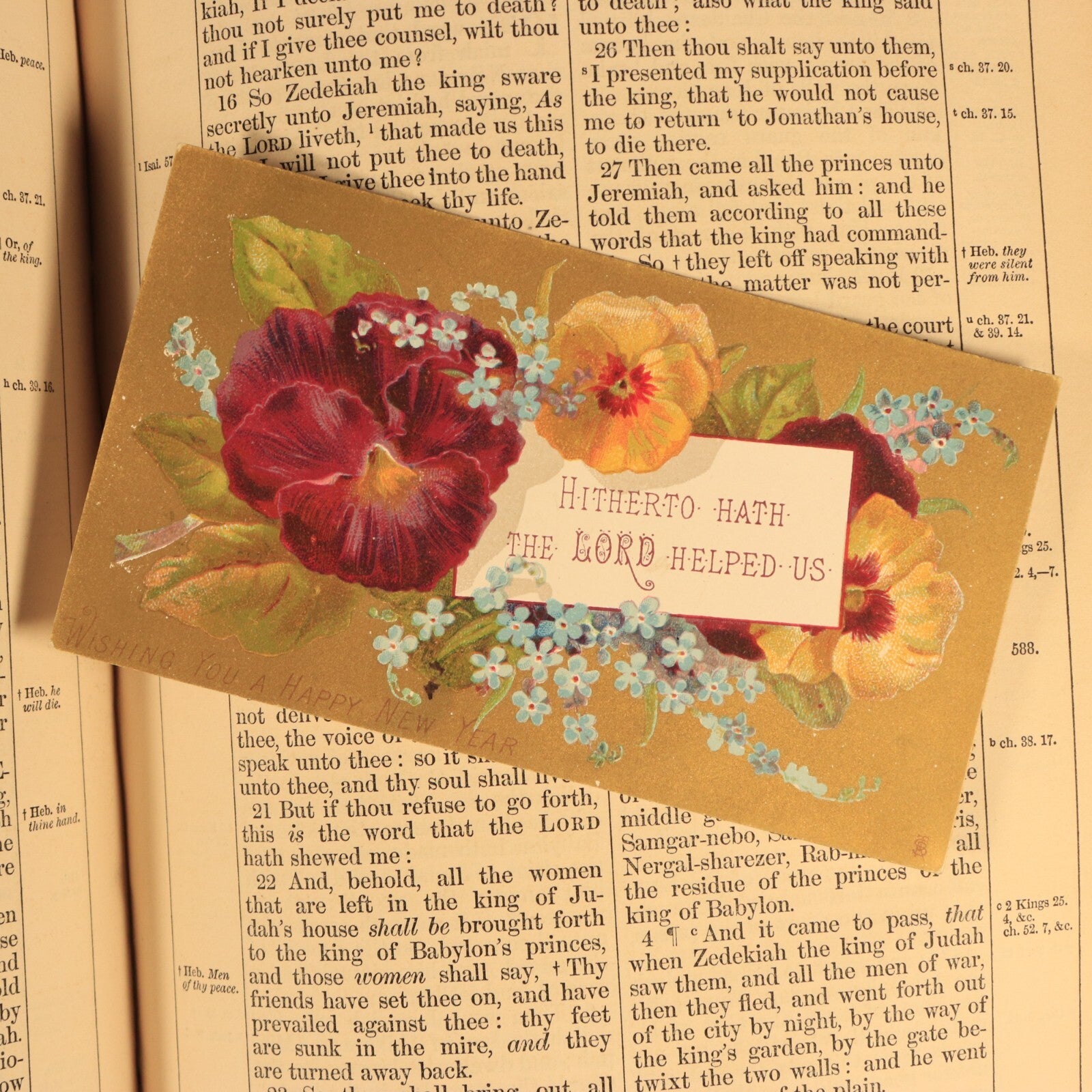 1853 The Prince James Holy Bible Antiquarian Bible With Ephemera Postcards etc