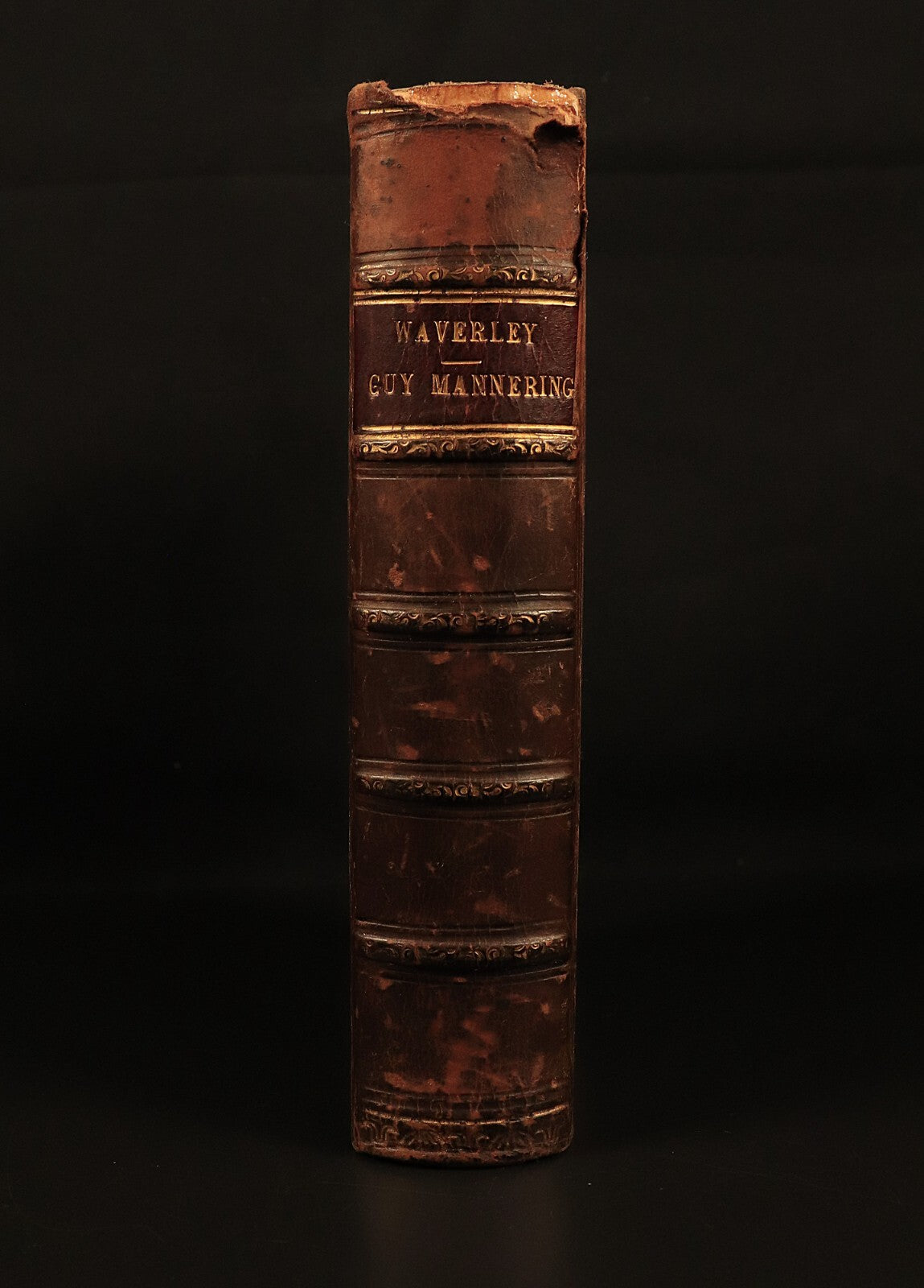 1862 Waverley or Sixty Years Since by Walter Scott Antique Fiction Book