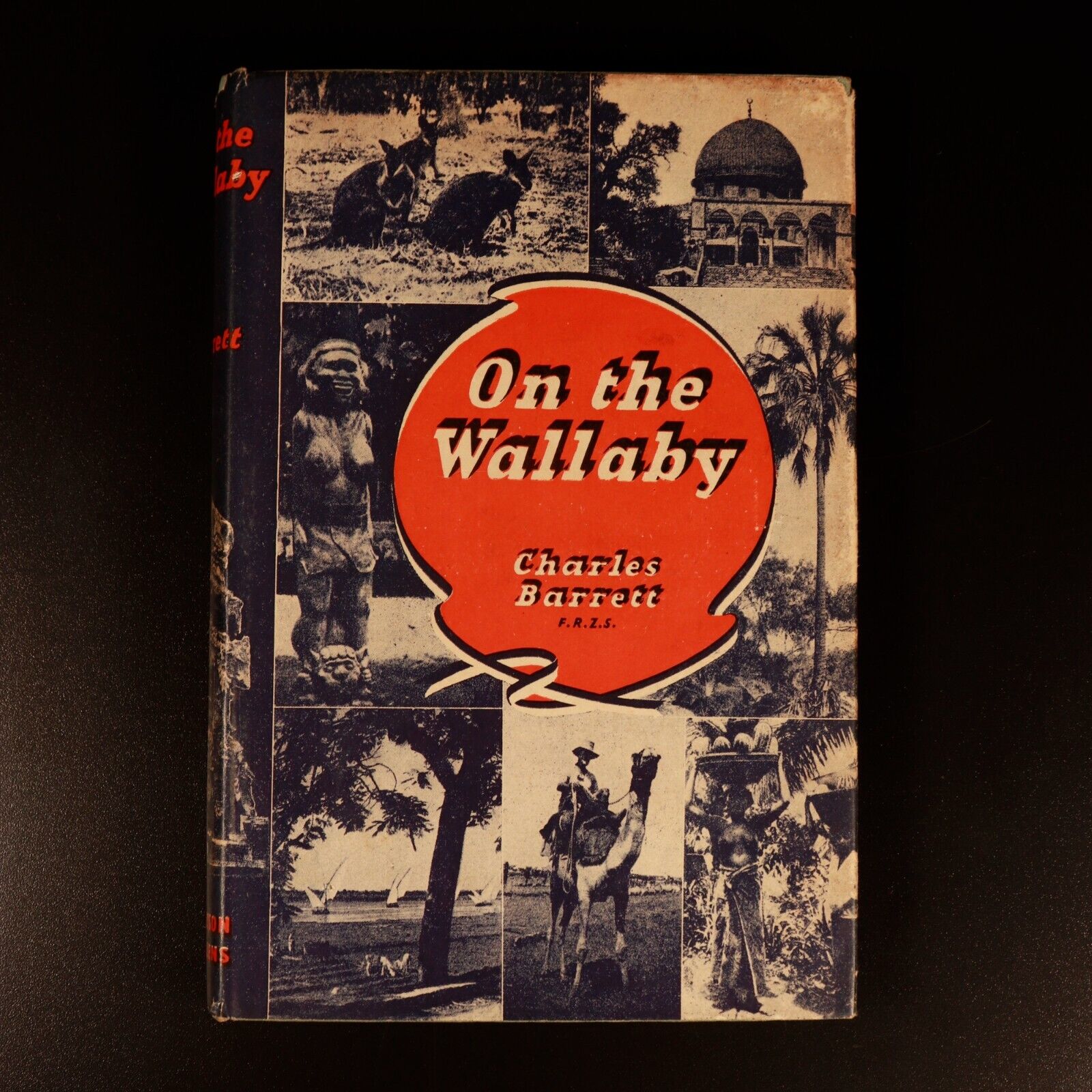 1944 On The Wallaby by Charles Barrett Australian Natural History Book 1st Ed