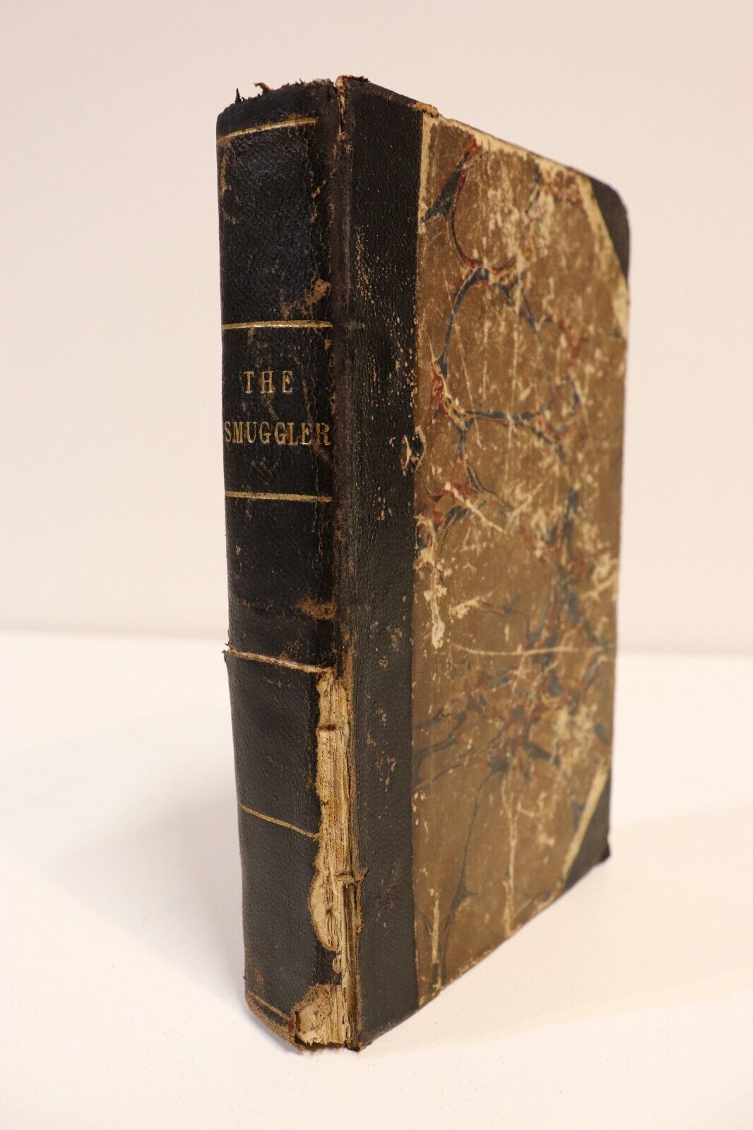 1852 The Smuggler by G.P.R. James Antique British Crime Fiction Book Literature