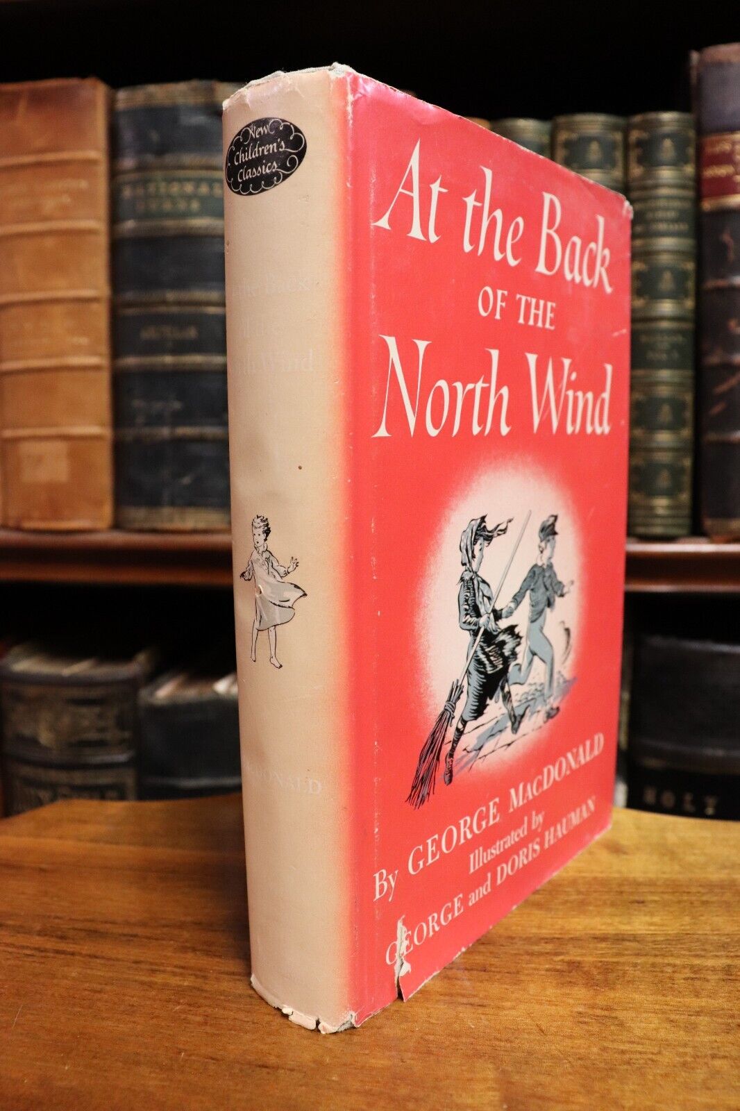 1963 At The Back Of The North Wind by G MacDonald Vintage Fiction Book