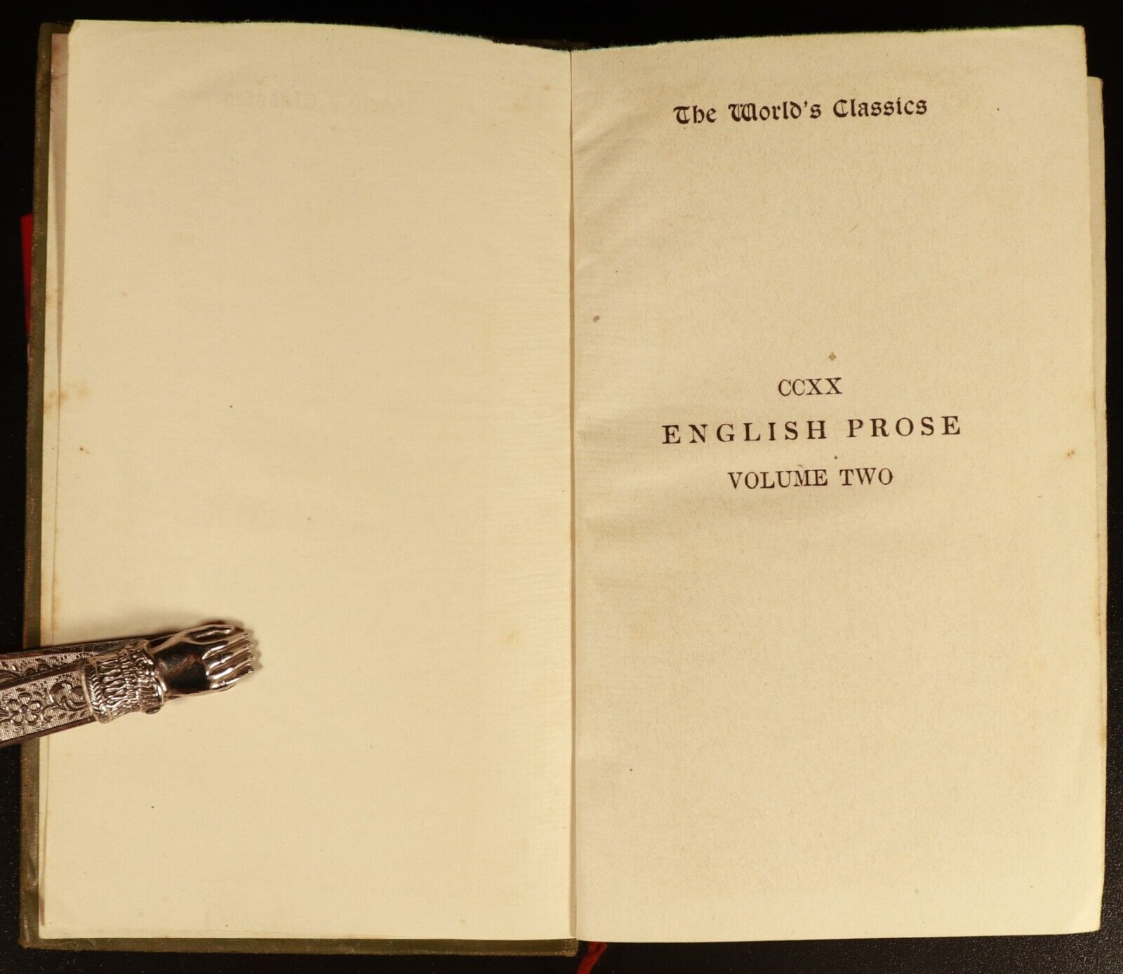 1921 3vol English Prose by W. Peacock Antique British Literature Books Milton