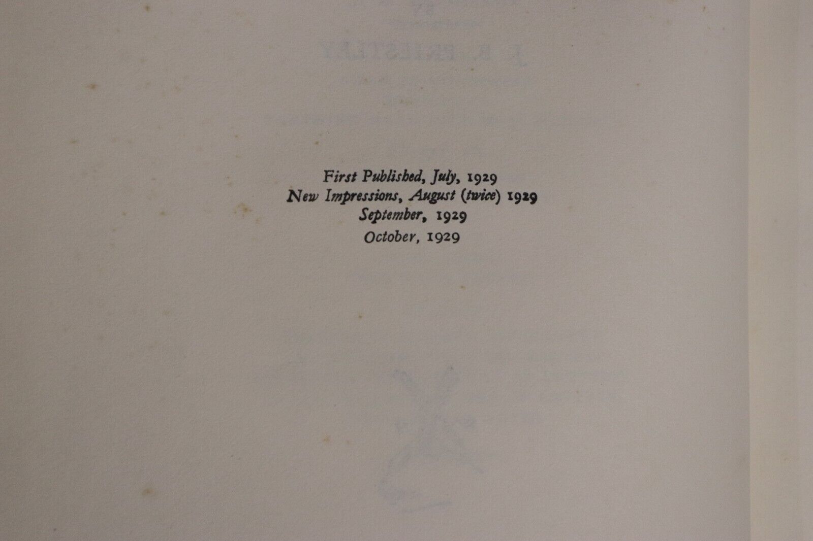 1929 The Good Companions by JB Priestley Antique British Fiction Book