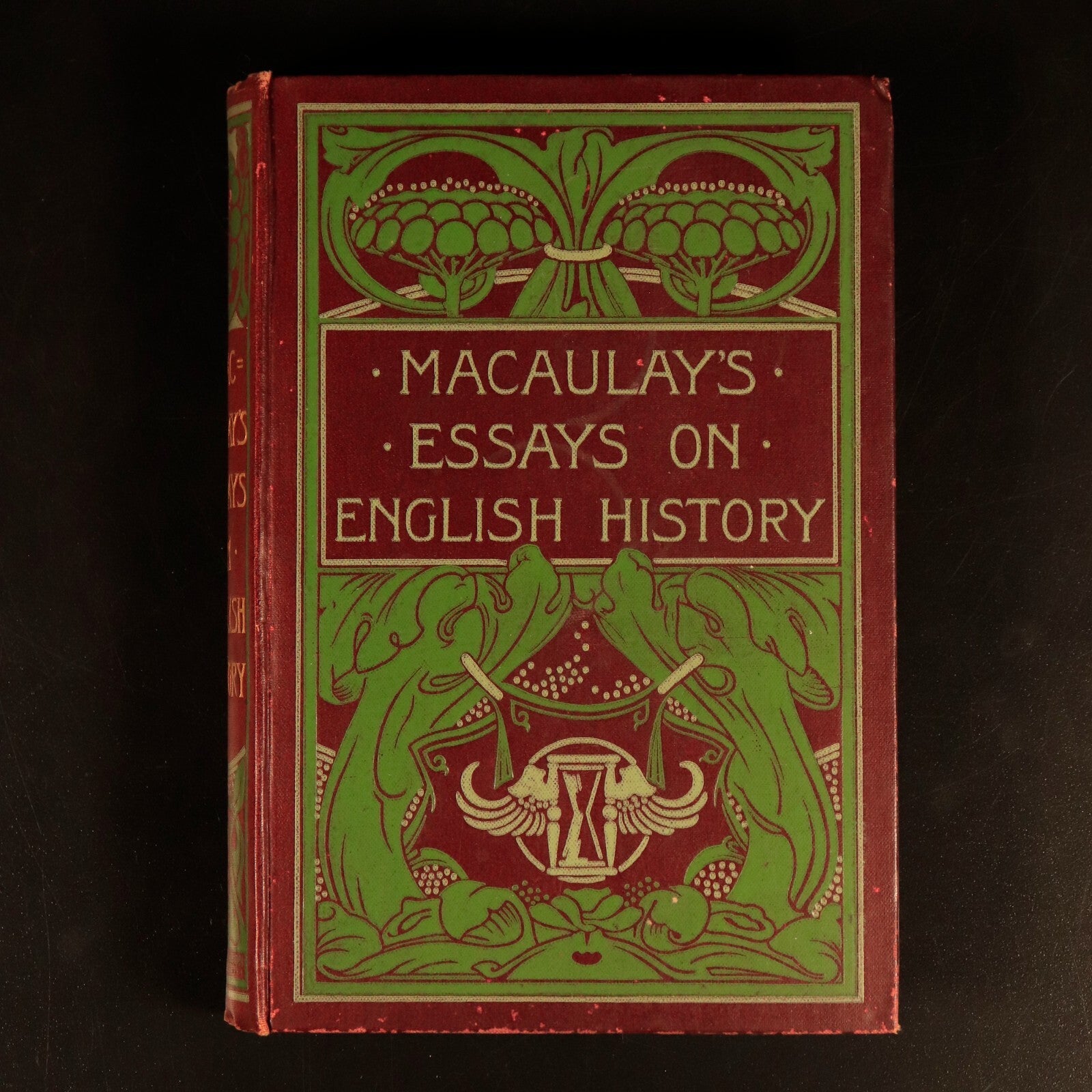 c1920 Macaulay's Essays On English History Antique British History Book