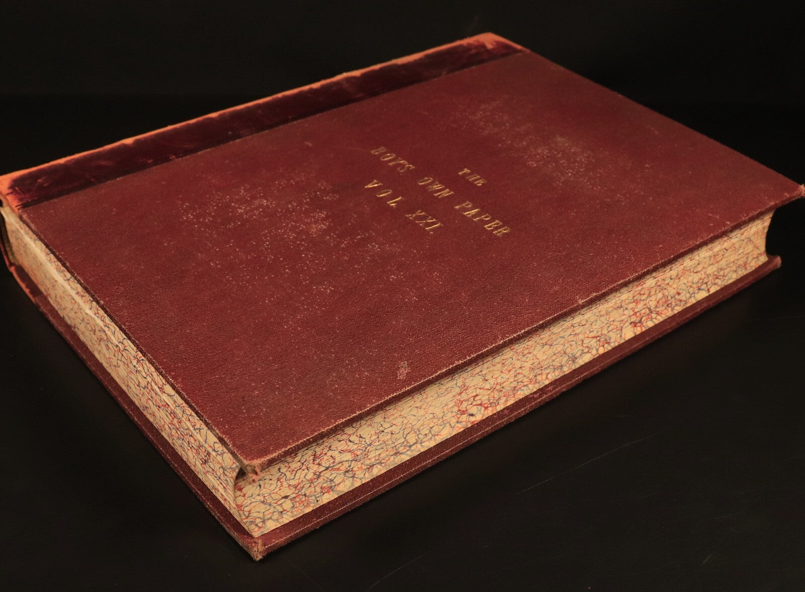 The Boys Own Annual 1898-99 Antique British Illustrated Boys Book Boys Own Paper - 0