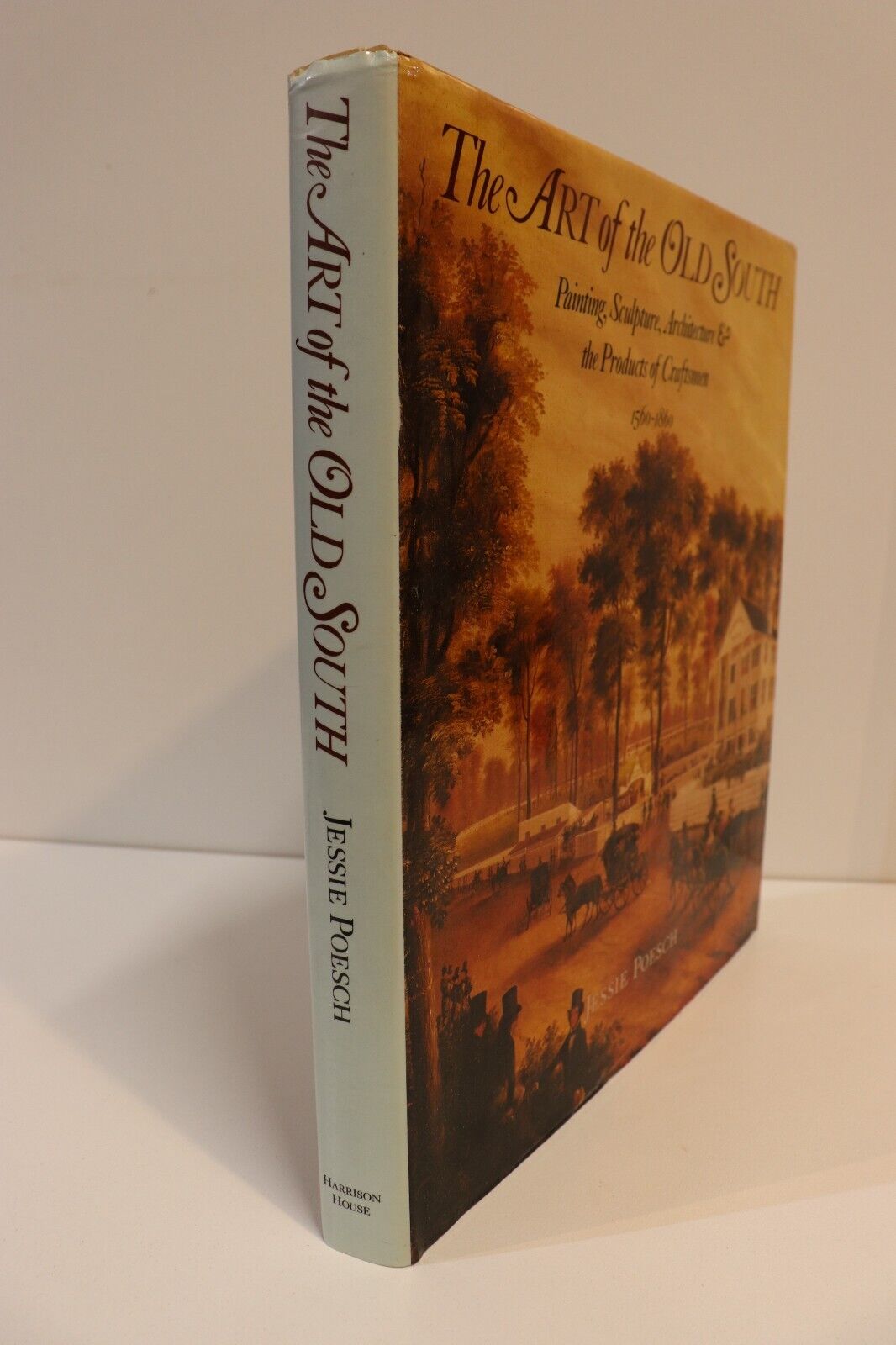 1983 The Art Of The Old South Vintage American Art & Architecture Book