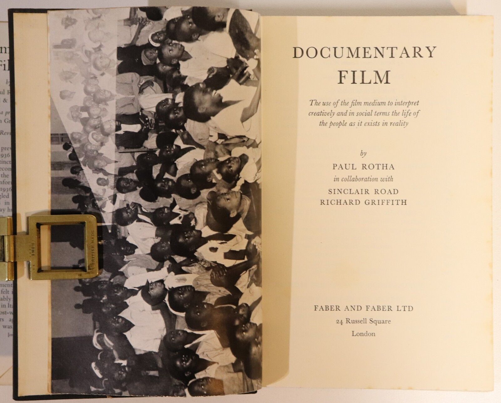 1952 Documentary Film by Paul Rotha Vintage Cinema & Film History Reference Book