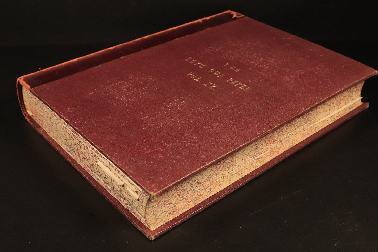 The Boys Own Annual 1897-98 Antique British Illustrated Boys Book Boys Own Paper - 0
